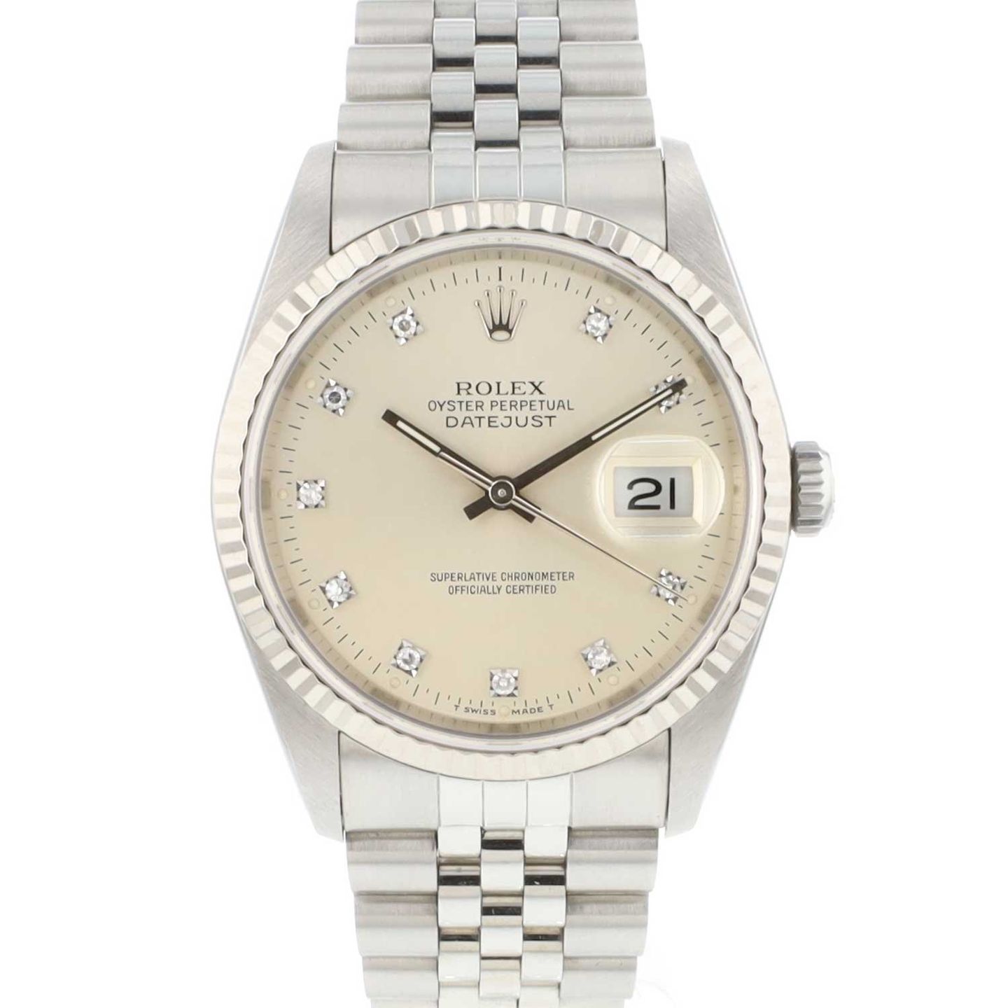 Rolex Datejust 36 16234 (1994) - 36 mm Steel case (1/3)