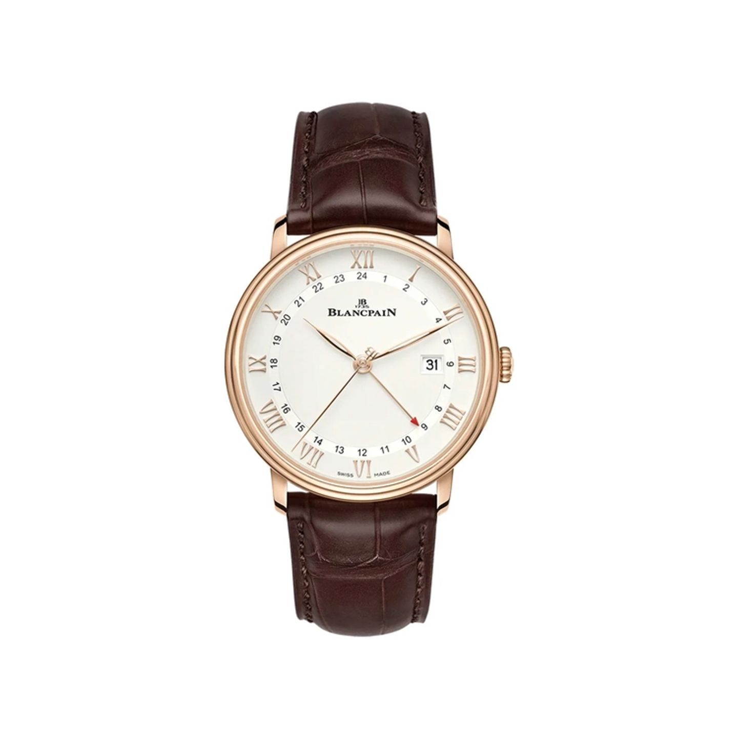 Blancpain Villeret 6662-3642-55B (2026) - Zilver wijzerplaat 41mm Roségoud (1/1)