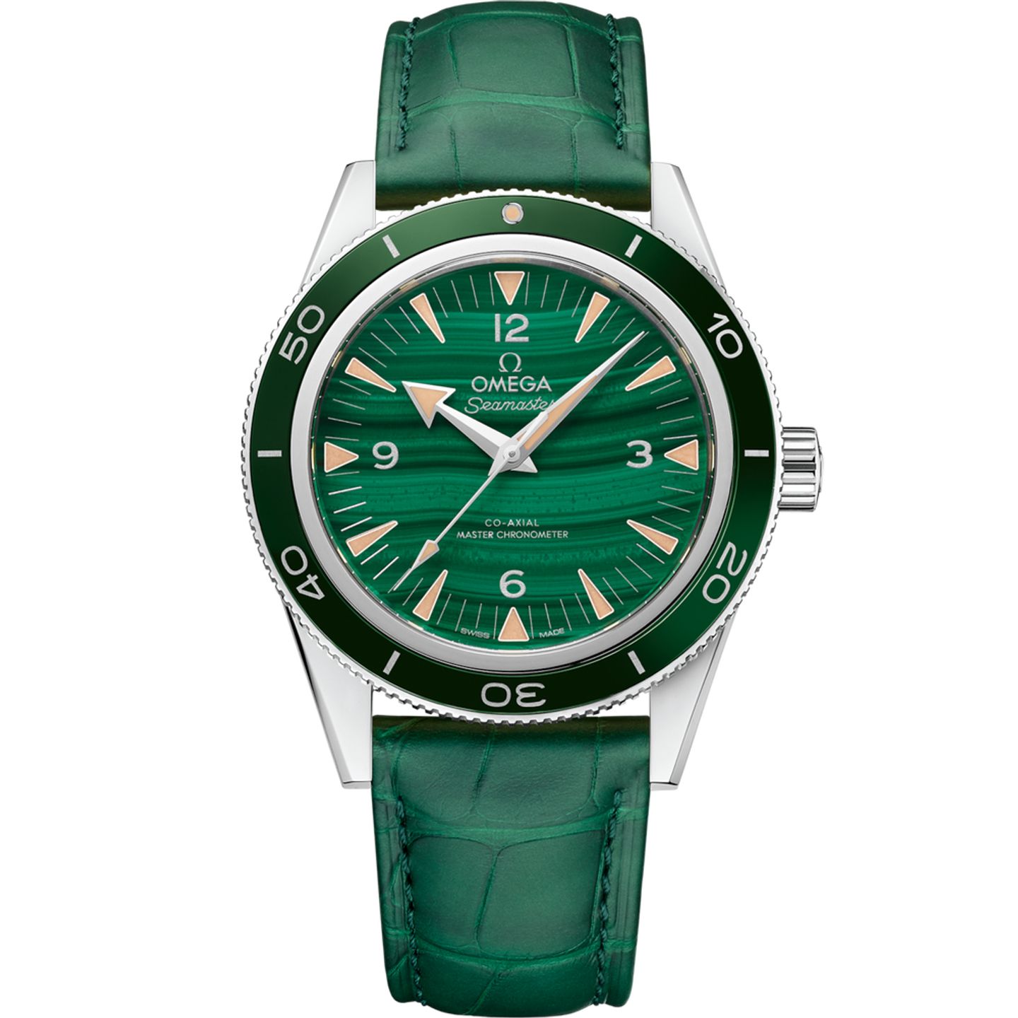 Omega Seamaster 300 234.93.41.21.99.001 (2025) - Green dial 41 mm Platinum case (1/1)