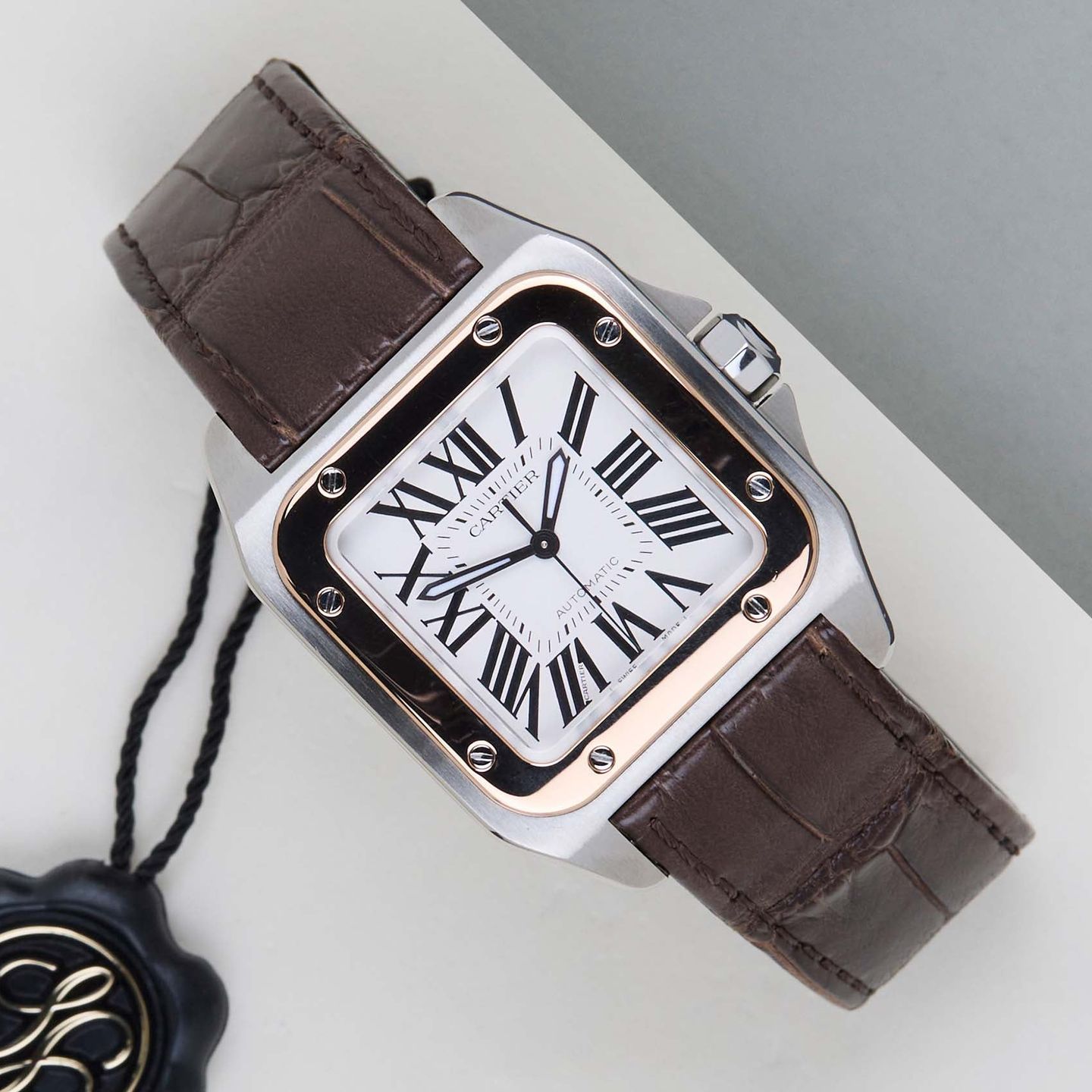 Cartier Santos 100 2878 (2012) - 33 mm (1/8)