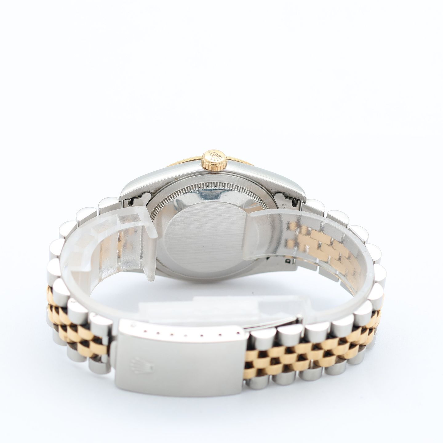 Rolex Datejust 36 16233 (Onbekend (willekeurig serienummer)) - Wit wijzerplaat 36mm Goud/Staal (8/8)