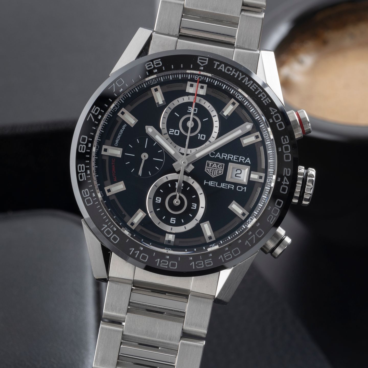 TAG Heuer Carrera Calibre HEUER 01 CAR201Z.BA0714 - (3/8)