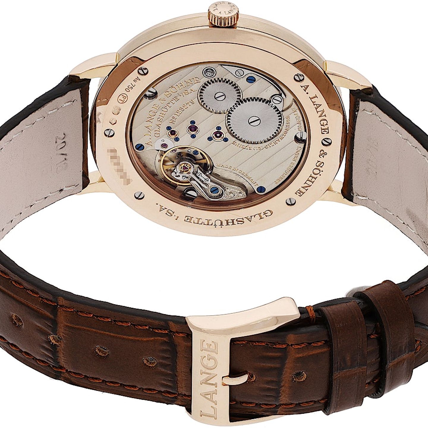A. Lange & Söhne Saxonia 211.033 (2016) - 40mm Roségoud (5/5)