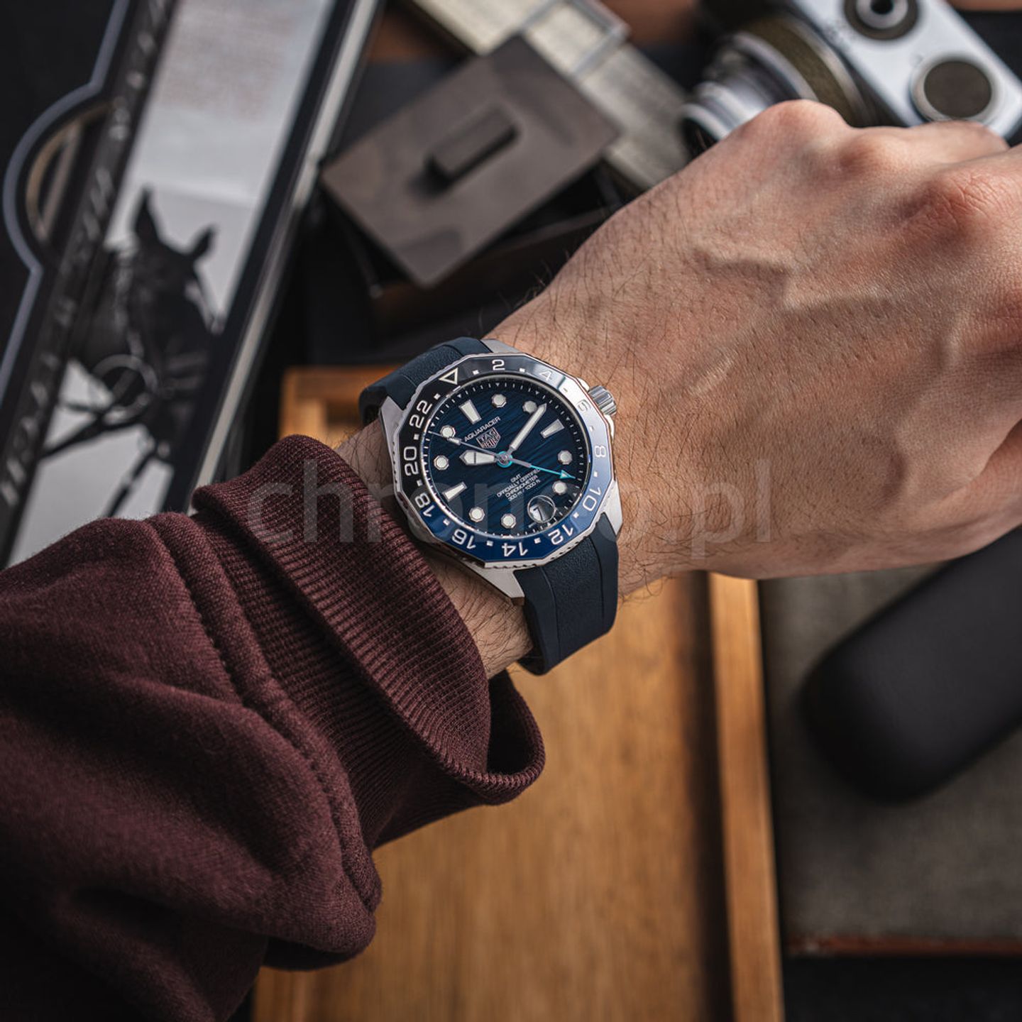 TAG Heuer Aquaracer 300M WBP5114.FT6259 (2025) - Blue dial 42 mm Steel case (4/8)