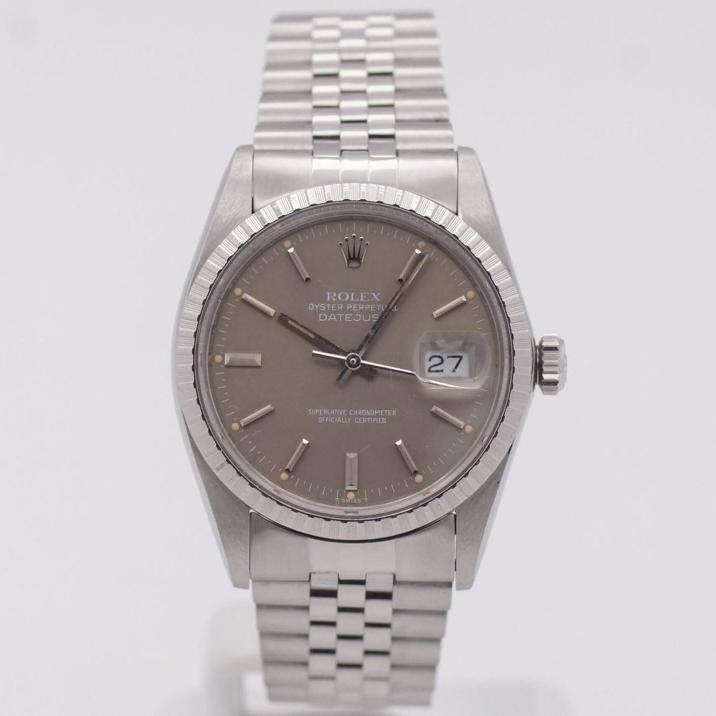 Rolex Datejust 36 16030 (1986) - Grey dial 36 mm Steel case (2/8)
