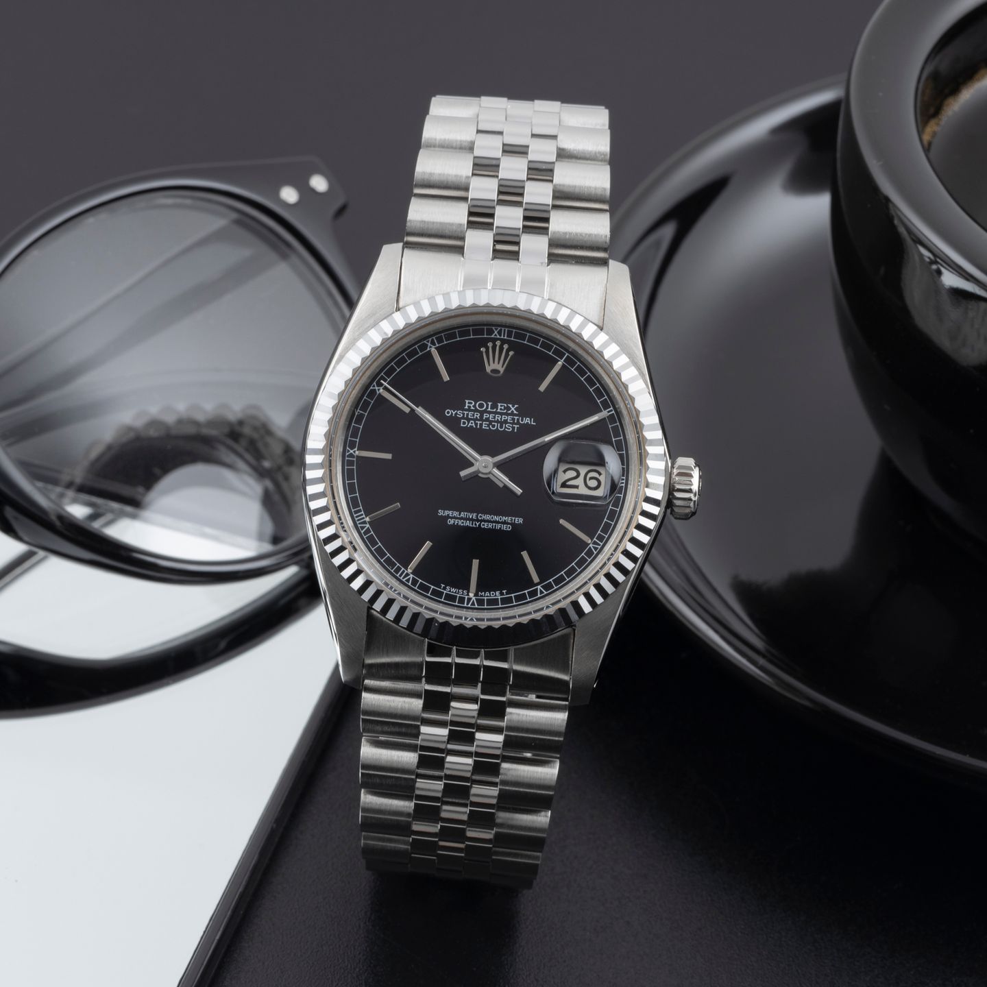 Rolex Datejust 36 16014 (Onbekend (willekeurig serienummer)) - 36mm Staal (1/8)