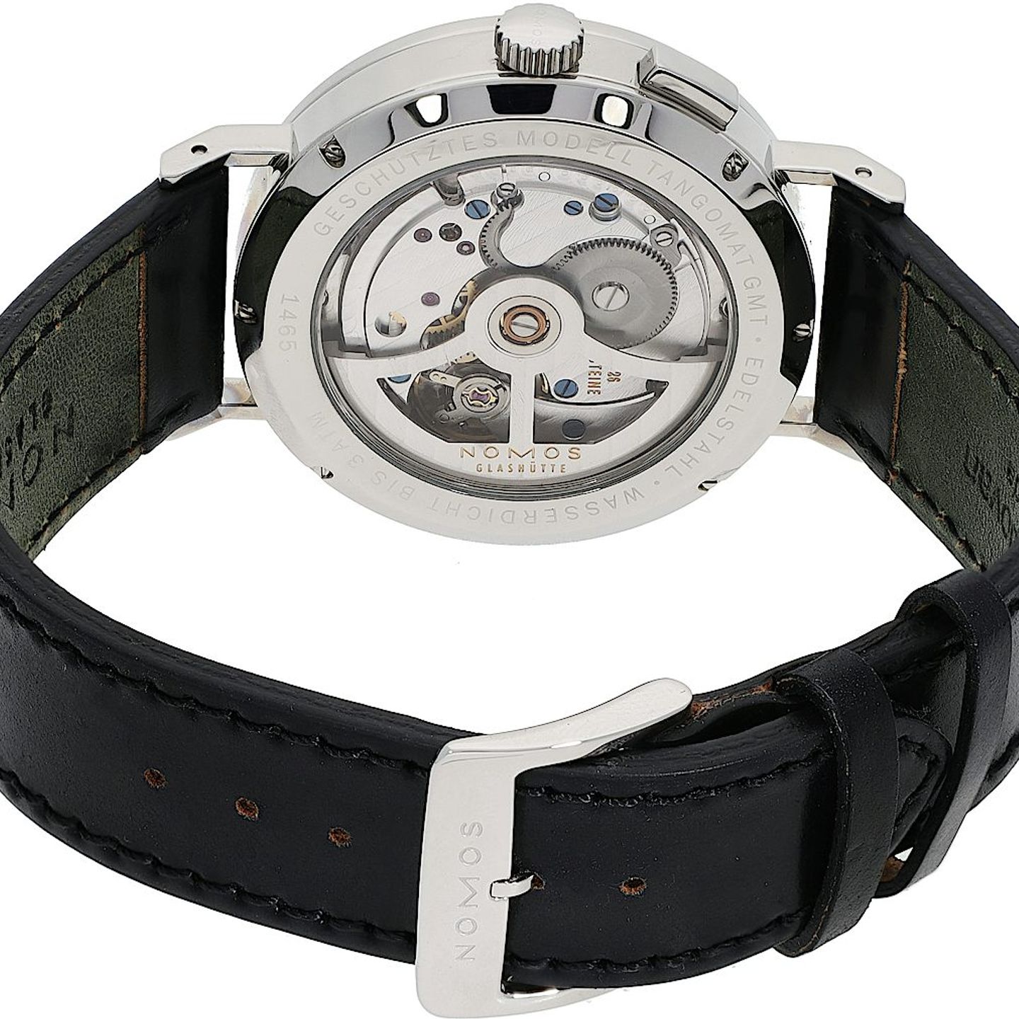 NOMOS Tangomat GMT 635 (2025) - White dial 40 mm Steel case (5/5)