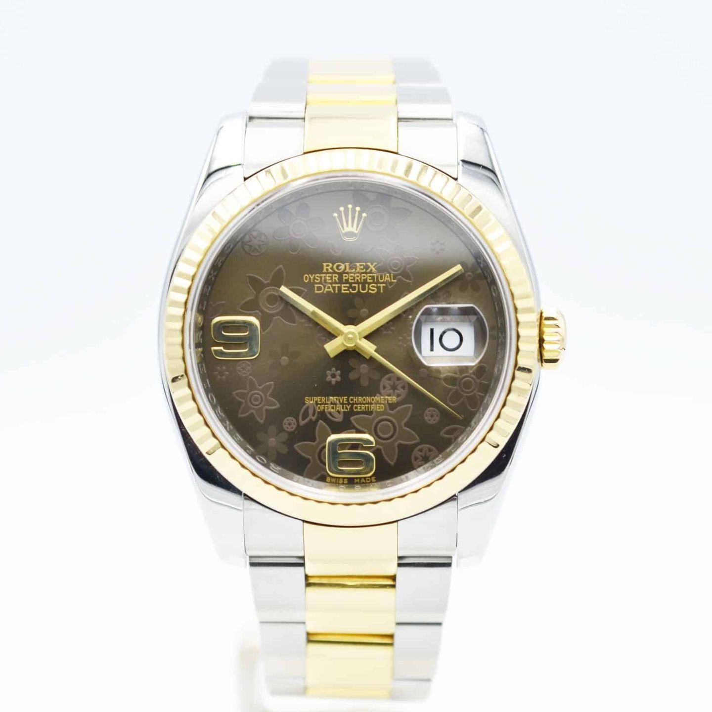 Rolex Datejust 36 116233 (2010) - 36mm Goud/Staal (1/7)