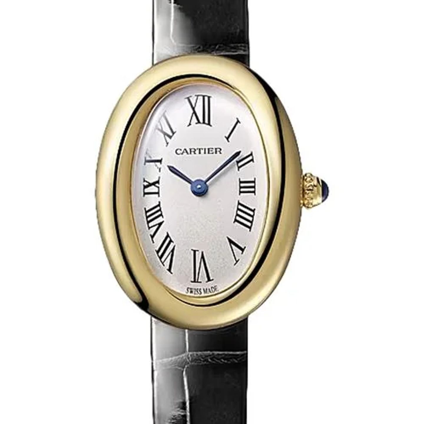 Cartier Baignoire WGBA0042 (2026) - Zilver wijzerplaat 31mm Geelgoud (1/1)