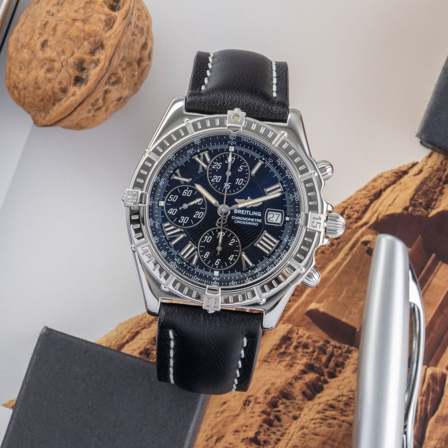 Breitling Crosswind Racing A13355 (2001) - 43 mm Steel case (1/8)