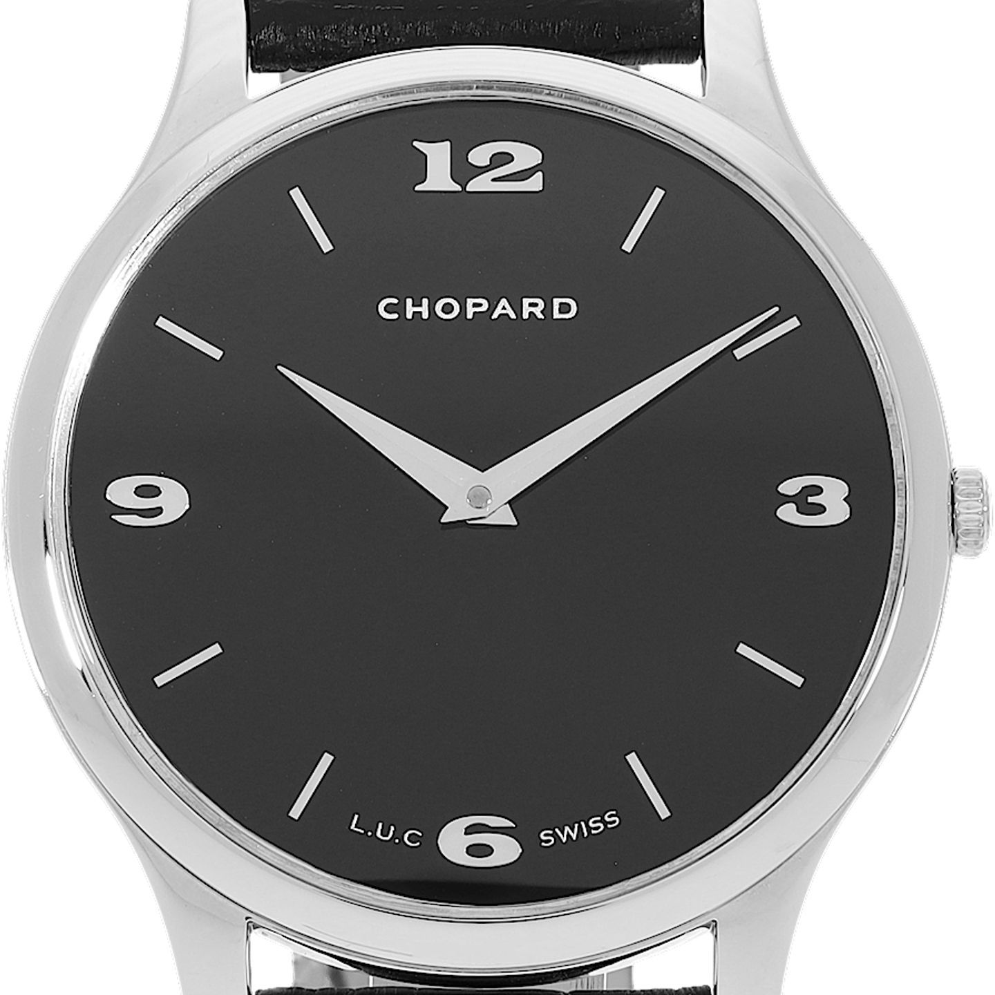 Chopard L.U.C 16/1902 (2007) - Zwart wijzerplaat 40mm Witgoud (1/5)