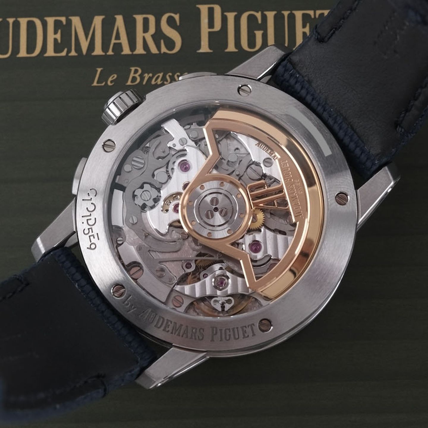 Audemars Piguet CODE 11.59 26393ST.OO.A348KB.01 (2023) - Blue dial 41 mm Steel case (4/8)