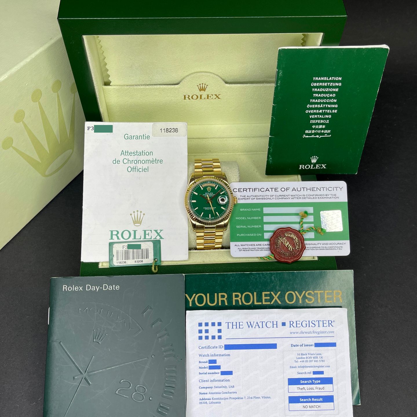 Rolex Day-Date 36 118238 - (3/8)