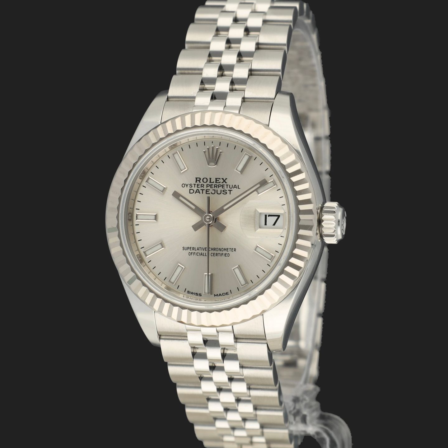 Rolex Lady-Datejust 279174 (2018) - Silver dial 28 mm Steel case (1/8)