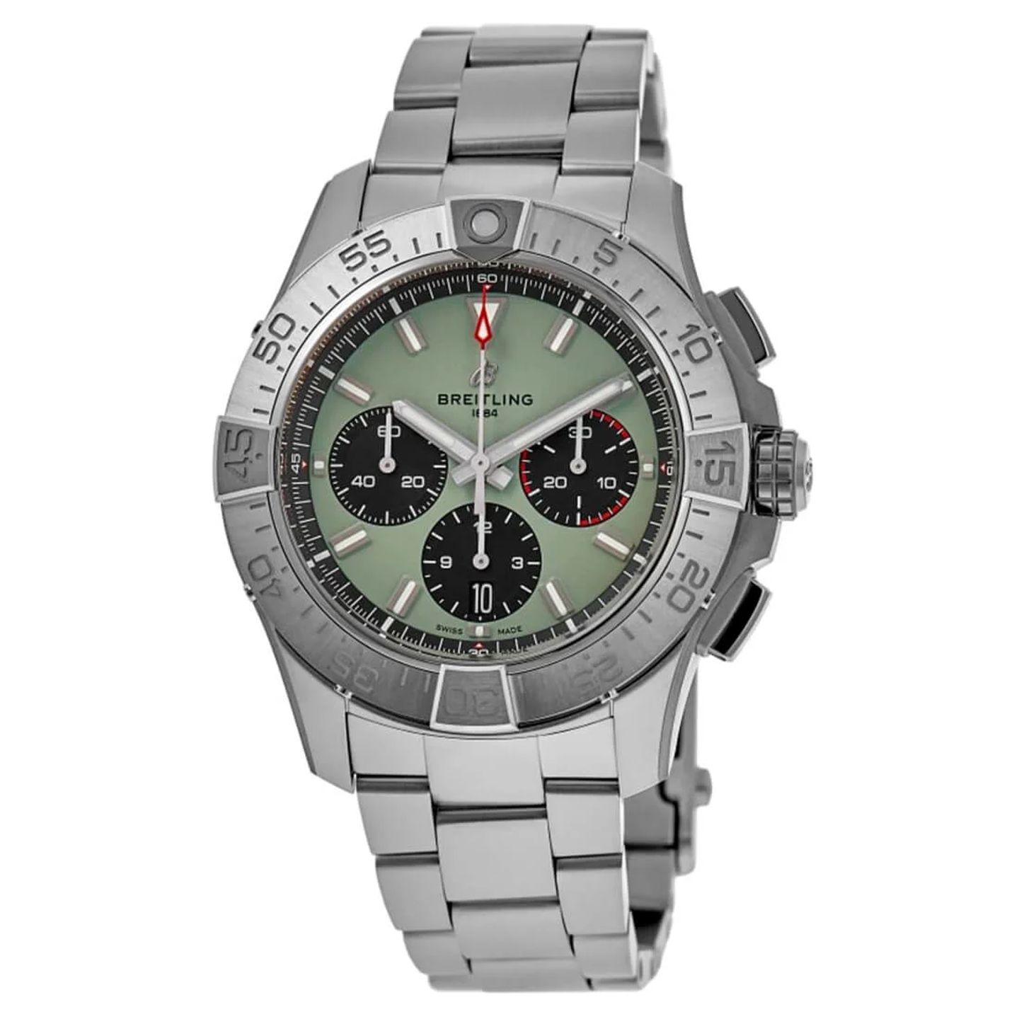 Breitling Avenger AB0147101L1A1 (2024) - Groen wijzerplaat 44mm Staal (3/3)