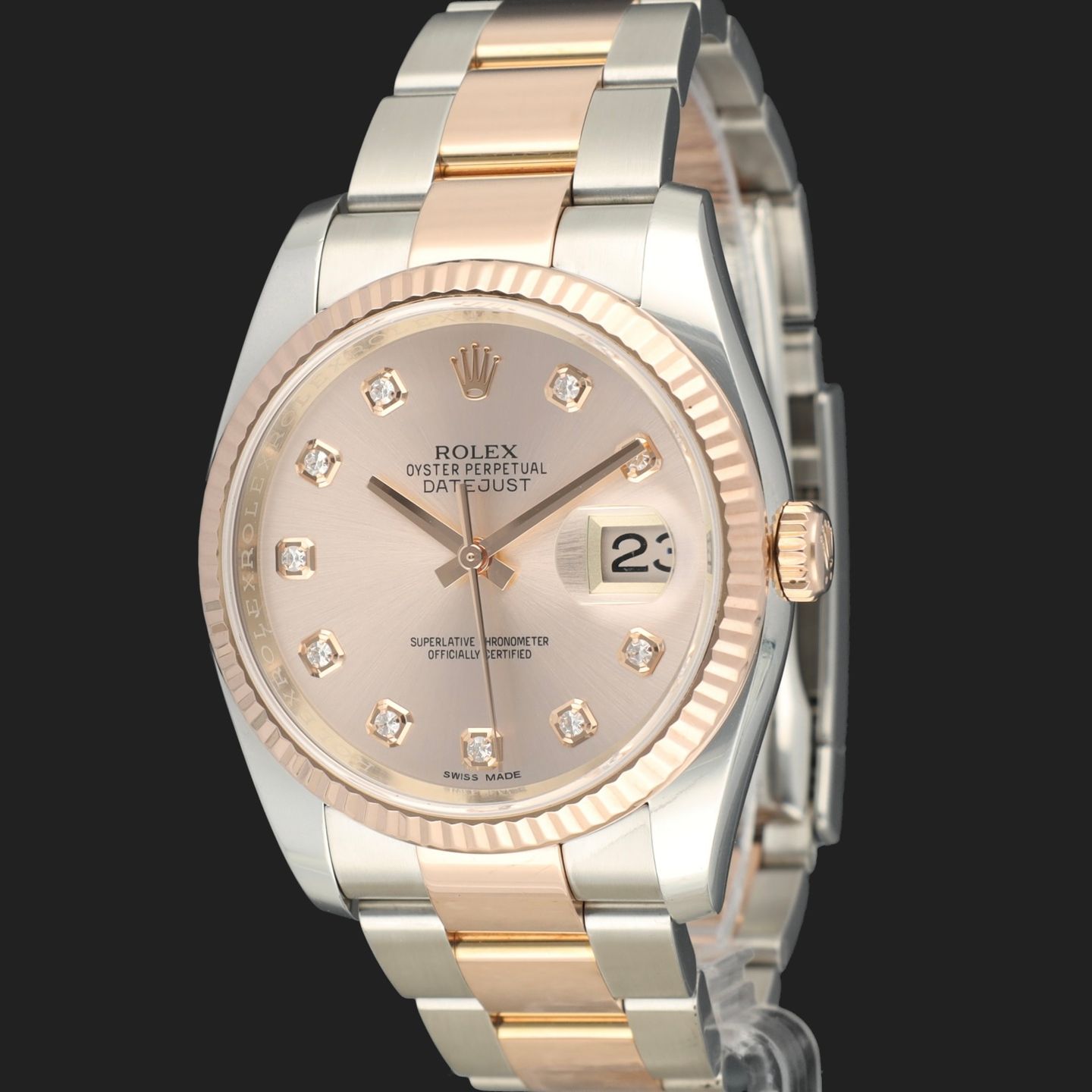 Rolex Datejust 36 116231 (2017) - 36 mm Gold/Steel case (1/8)