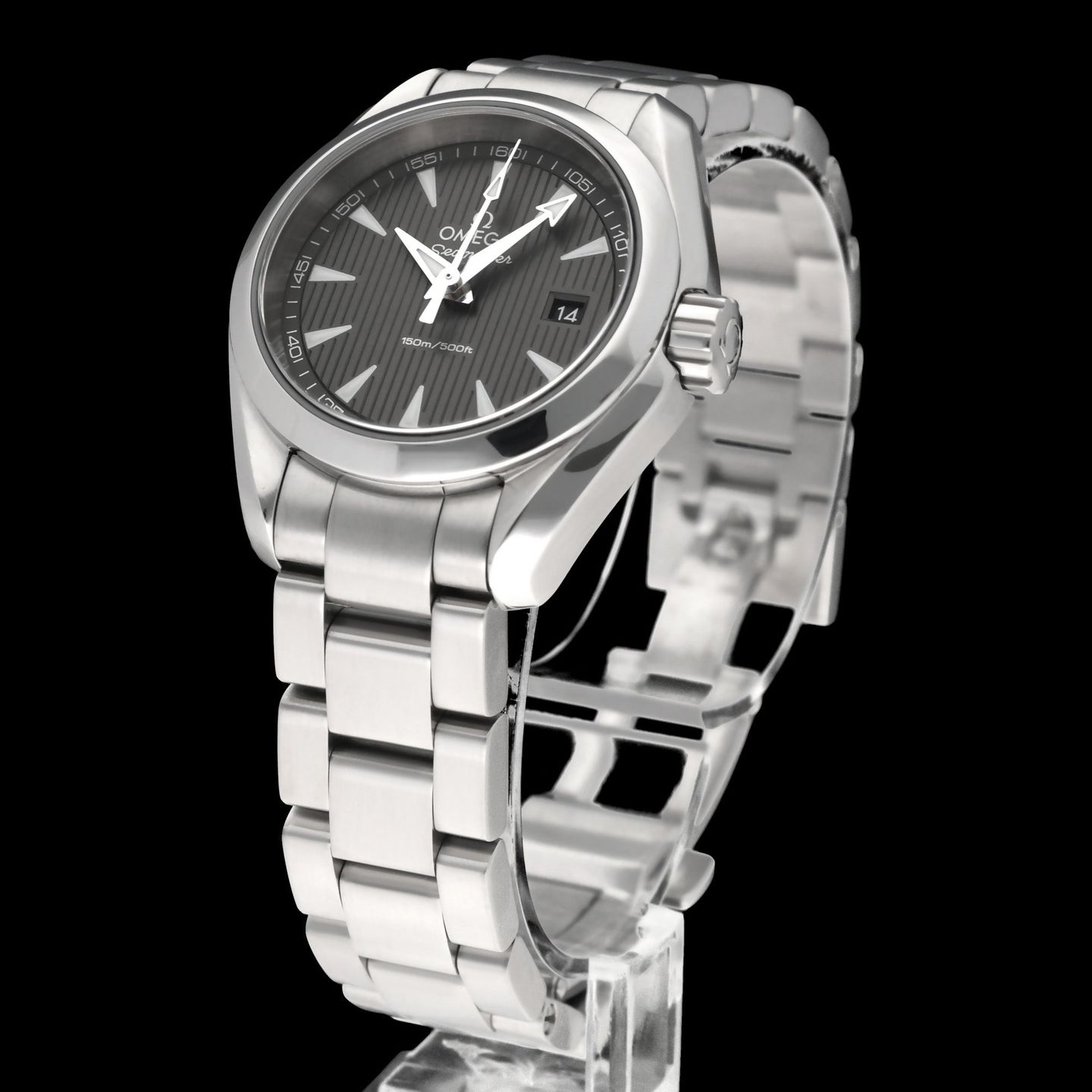Omega Seamaster Aqua Terra 231.10.30.60.06.001 (2015) - Grey dial 30 mm Steel case (4/8)
