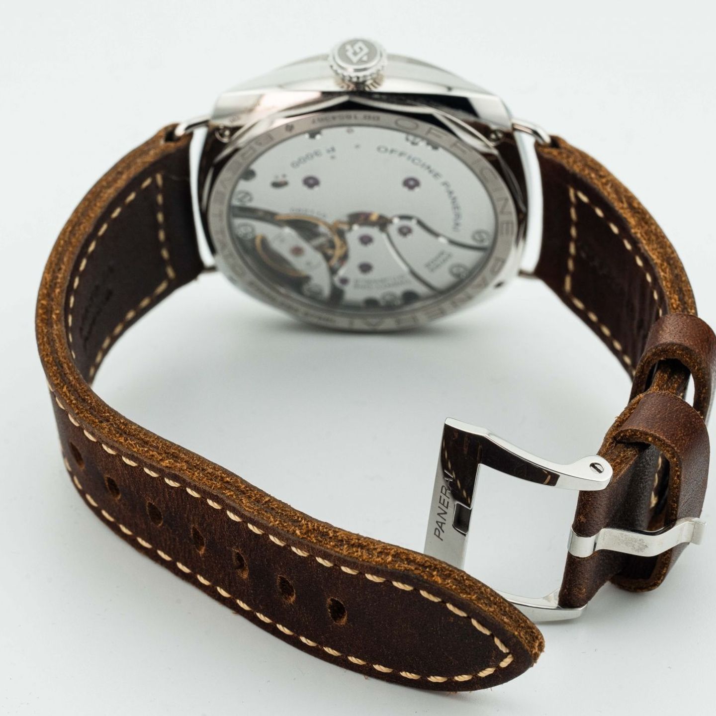 Panerai Special Editions PAM00685 (Unknown (random serial)) - Brown dial 47 mm Steel case (4/8)