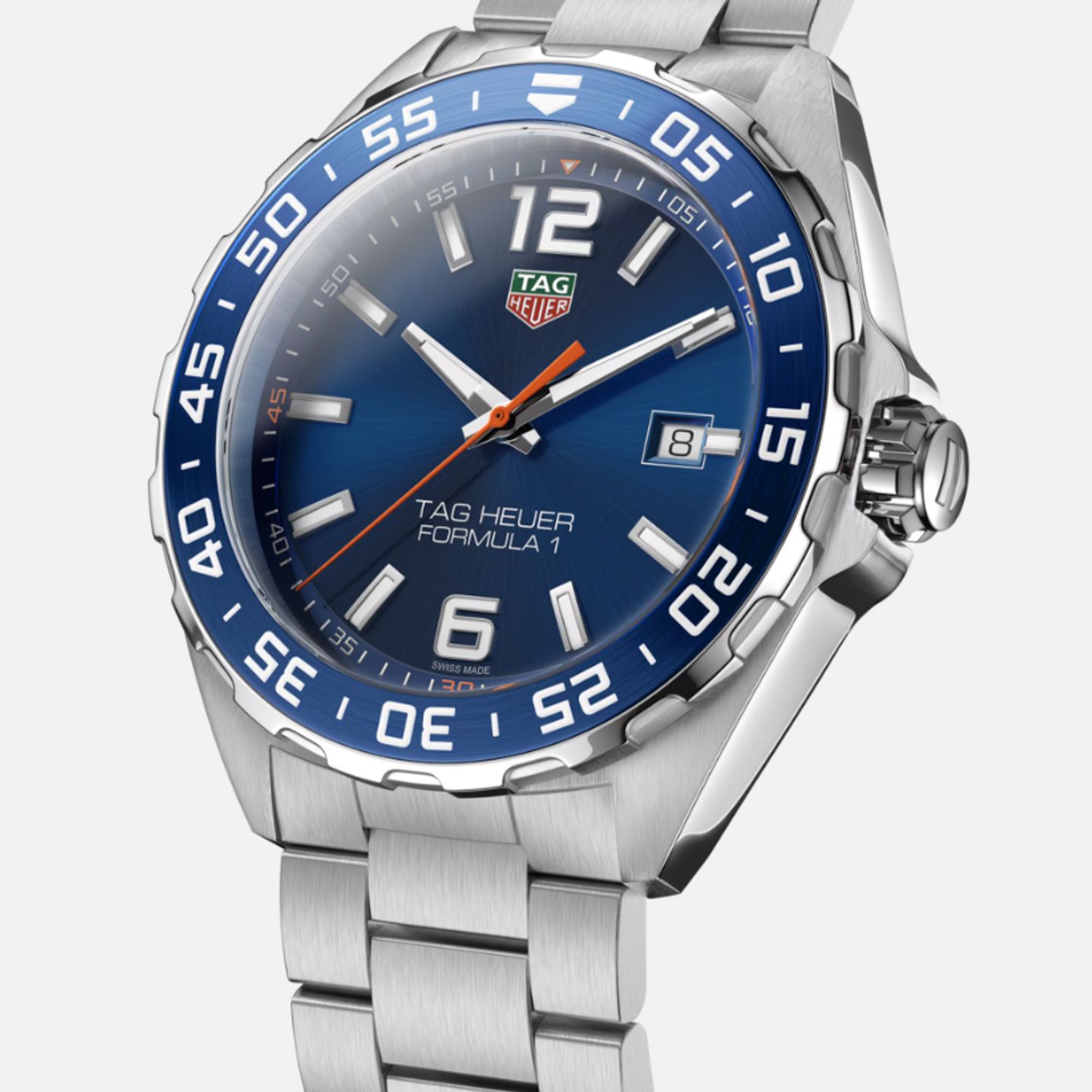 TAG Heuer Formula 1 Quartz WAZ1010.BA0842 (2024) - Blauw wijzerplaat 43mm Staal (1/1)