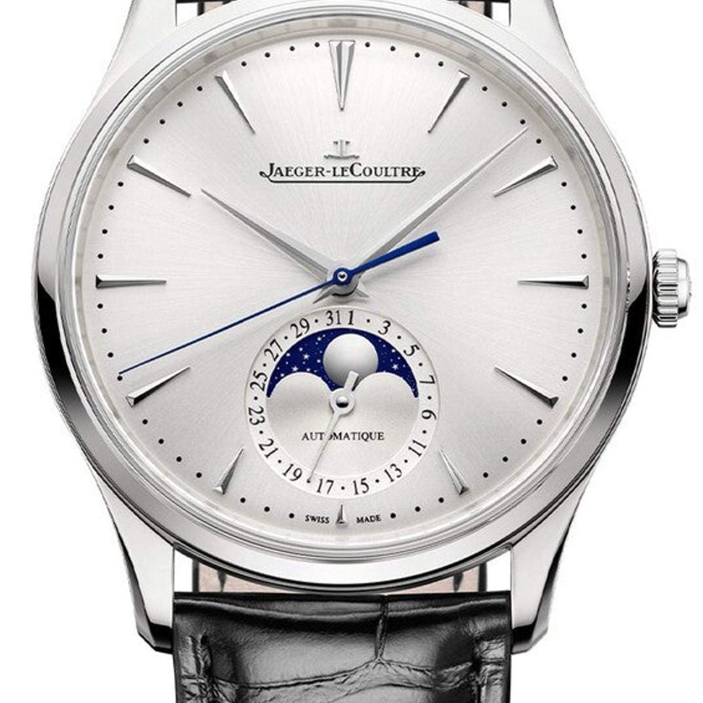 Jaeger-LeCoultre Master Ultra Thin Moon Q1368430 (2026) - Silver dial 39 mm Steel case (1/1)