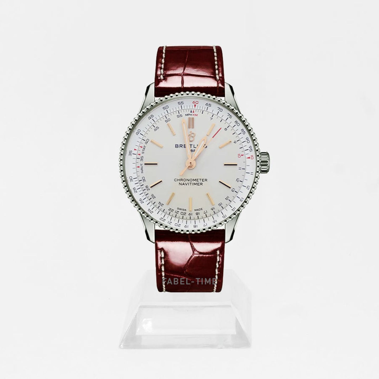 Breitling Navitimer A17327211G1P1 (2025) - Zilver wijzerplaat 36mm Staal (1/1)