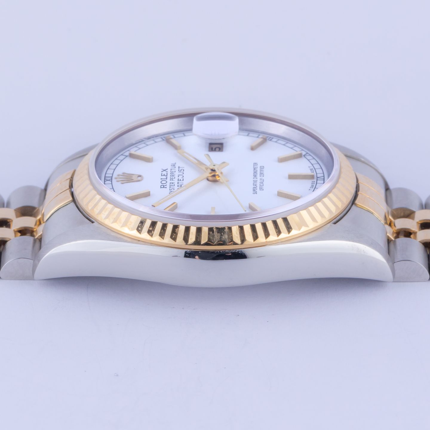 Rolex Datejust 36 16233 (1990) - 36 mm Gold/Steel case (6/8)