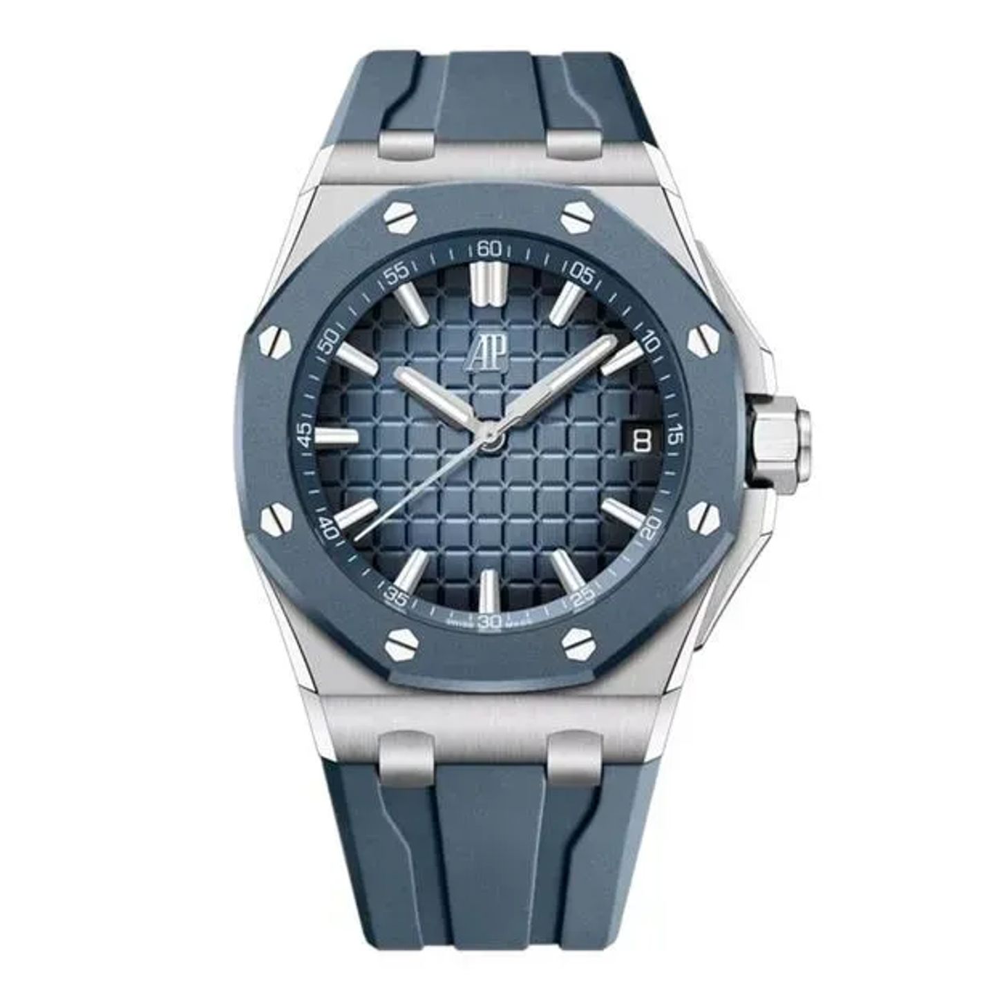 Audemars Piguet Royal Oak Offshore 15605SK.OO.A350CA.01 (2025) - Blue dial 43 mm Steel case (4/6)