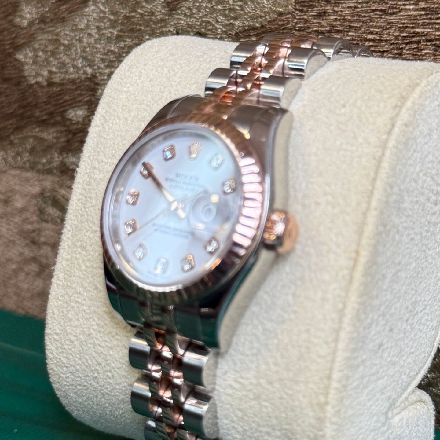 Rolex Lady-Datejust 179171 (2006) - Wit wijzerplaat 26mm Goud/Staal (7/8)