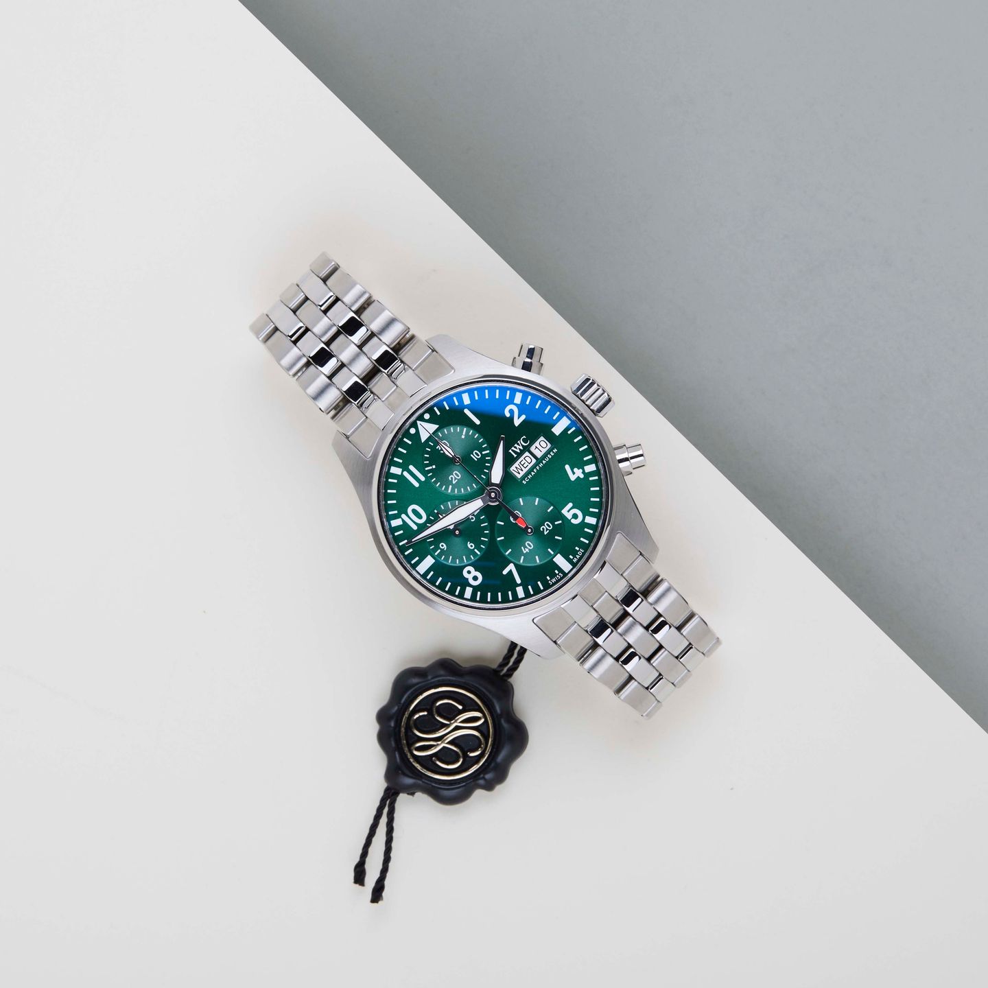 IWC Pilot Chronograph IW388104 (2026) - Blauw wijzerplaat 41mm Staal (2/8)