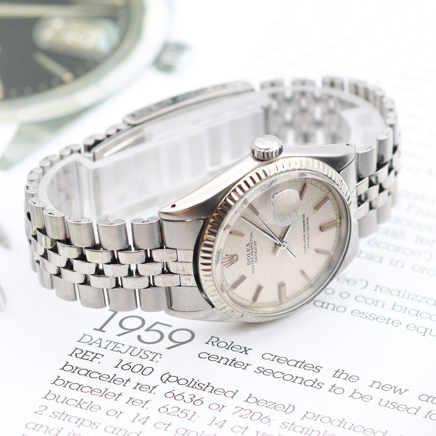 Rolex Datejust 1601 (Unknown (random serial)) - 36 mm Steel case (8/8)