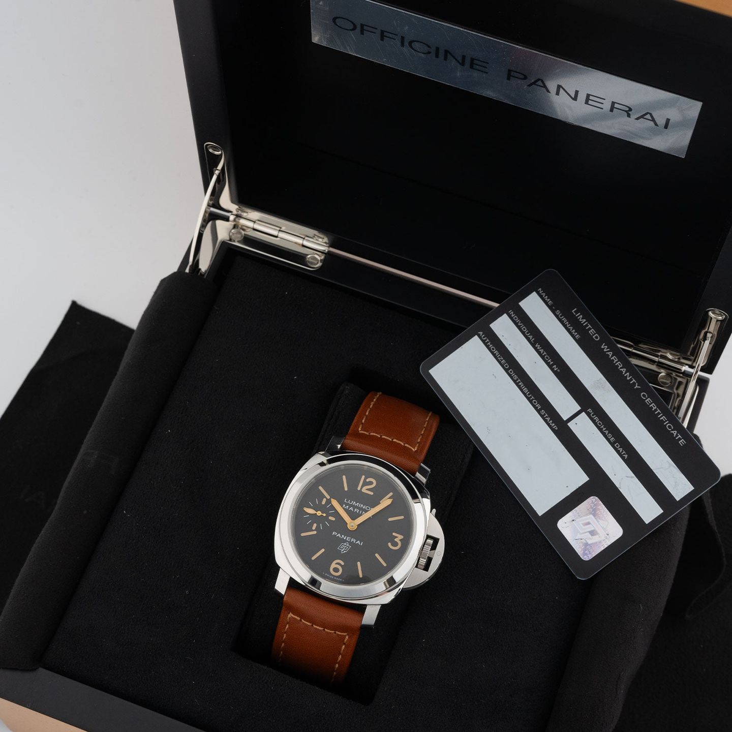 Panerai Luminor Marina PAM00632 (2018) - Brown dial 44 mm Steel case (6/6)