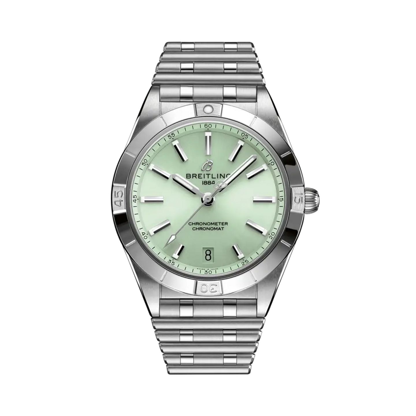 Breitling Chronomat 36 A10380101L1A1 (2025) - Groen wijzerplaat 36mm Staal (1/1)