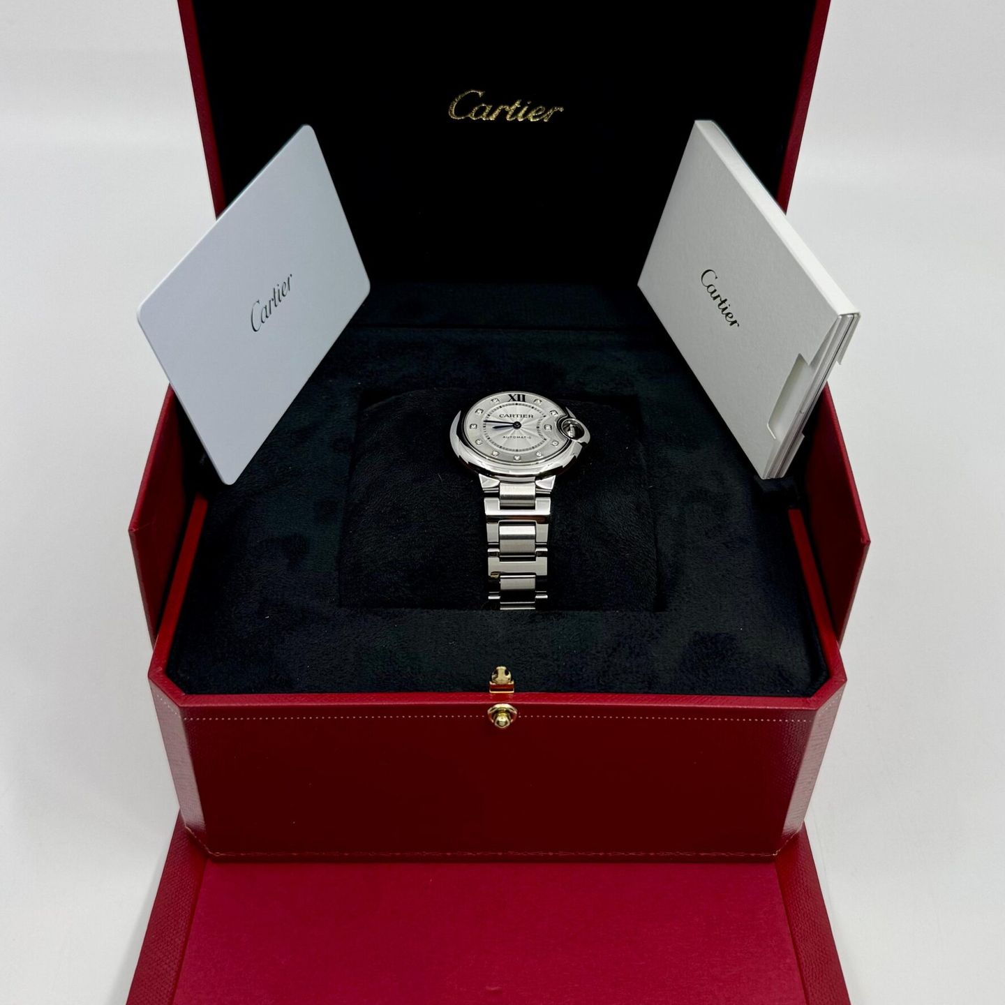 Cartier Ballon Bleu 33mm W4BB0021 - (3/8)