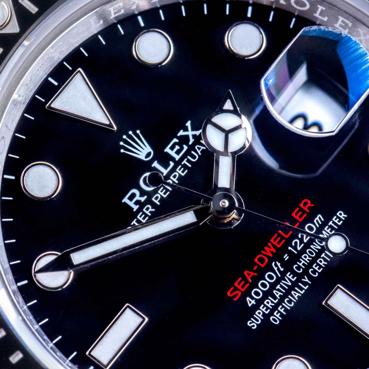 Rolex Sea-Dweller 126600 (2024) - Zwart wijzerplaat 43mm Staal (2/8)