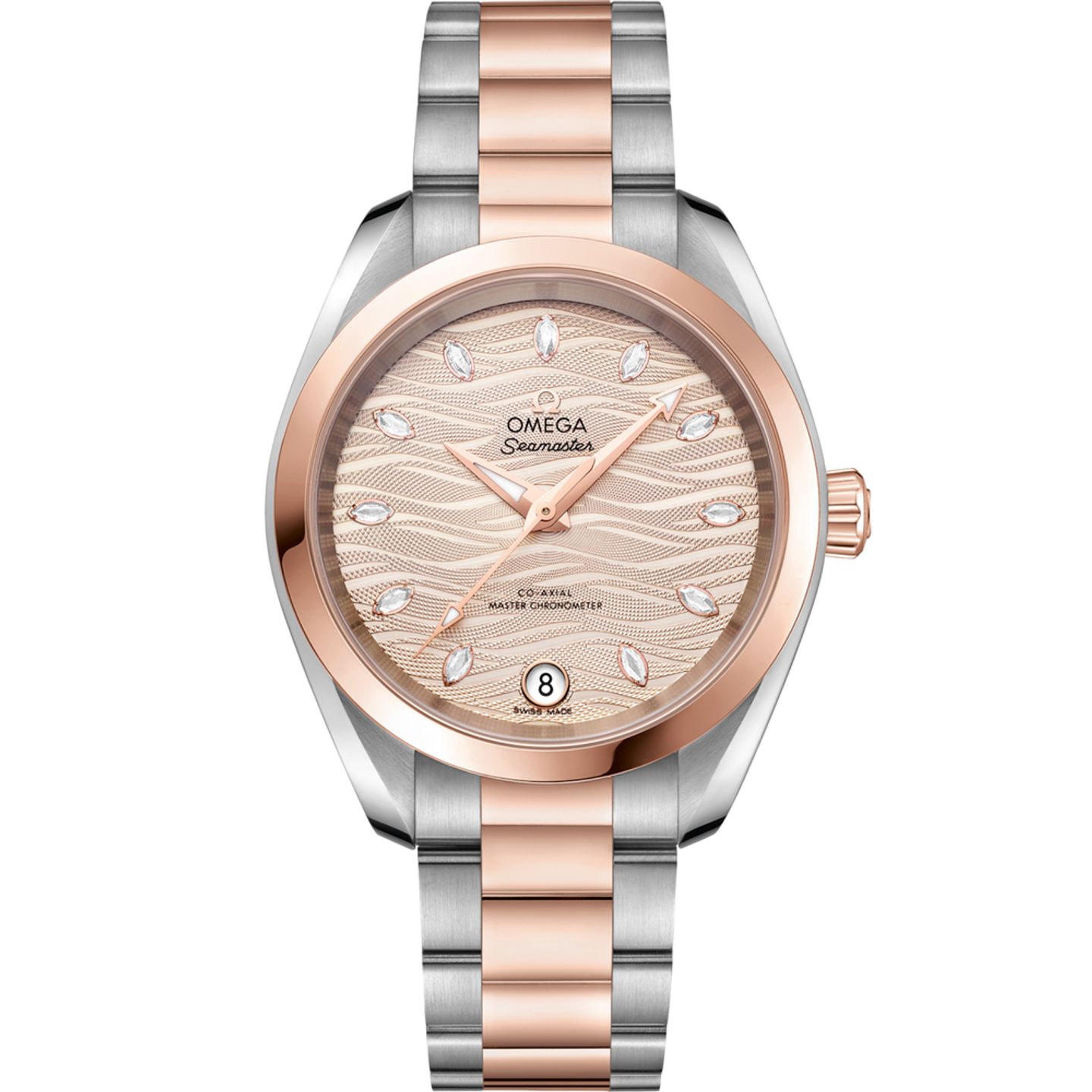 Omega Seamaster Aqua Terra 220.20.34.20.59.001 (2025) - Grijs wijzerplaat 34mm Staal (1/1)