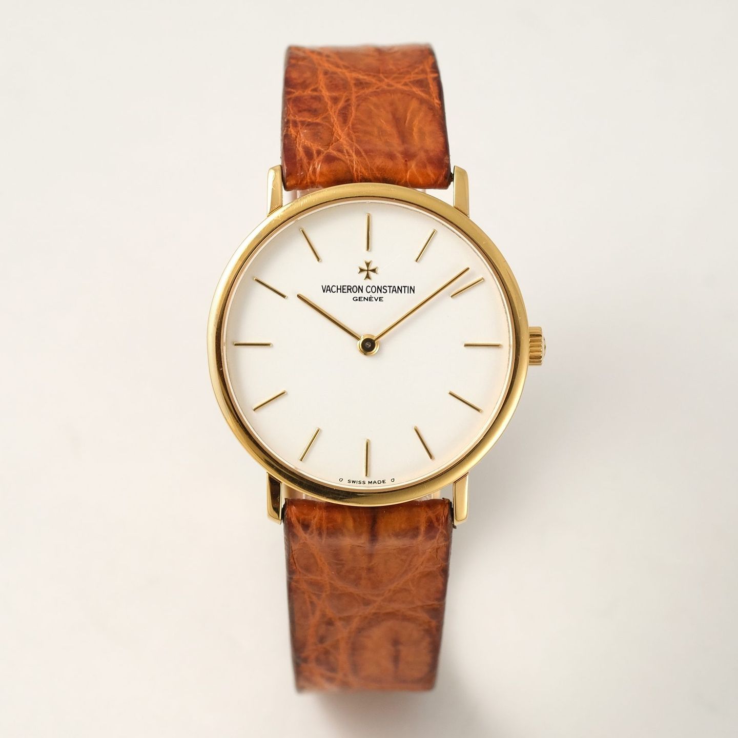 Vacheron Constantin Patrimony 31.039 (1998) - White dial 32 mm Yellow Gold case (2/8)