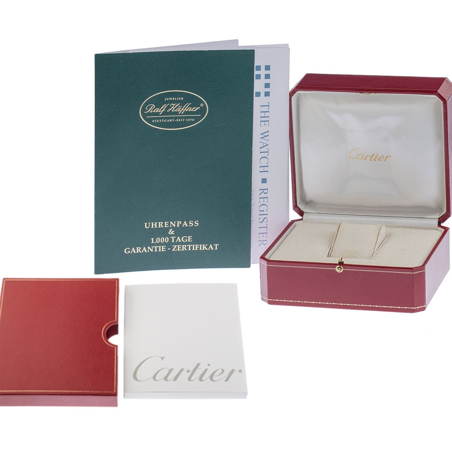 Cartier Santos Galbée 187901 (1999) - Oranje wijzerplaat 29mm Geelgoud (2/8)