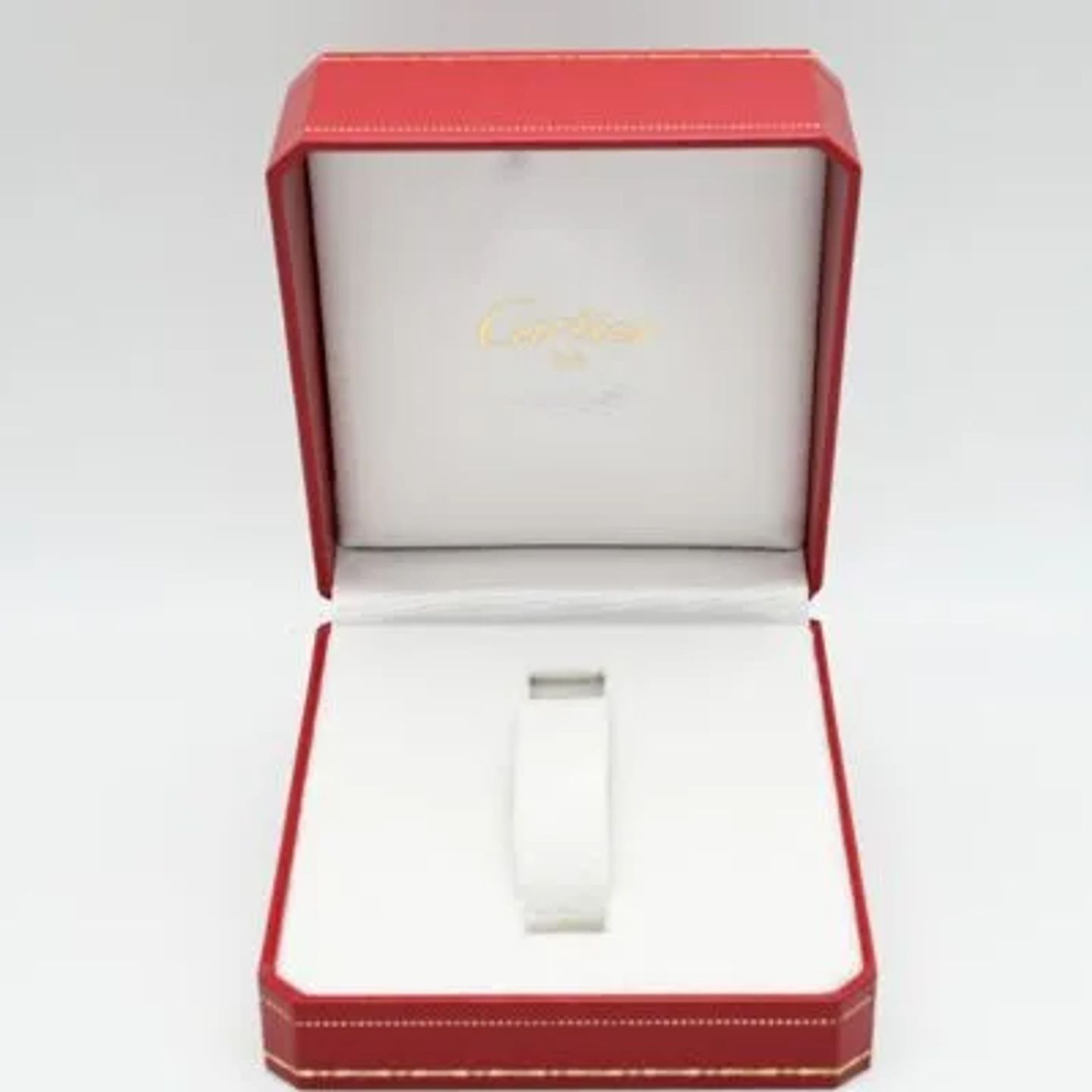 Cartier Tank Vermeil 5057001 (Unknown (random serial)) - Yellow dial 20 mm Silver case (2/8)