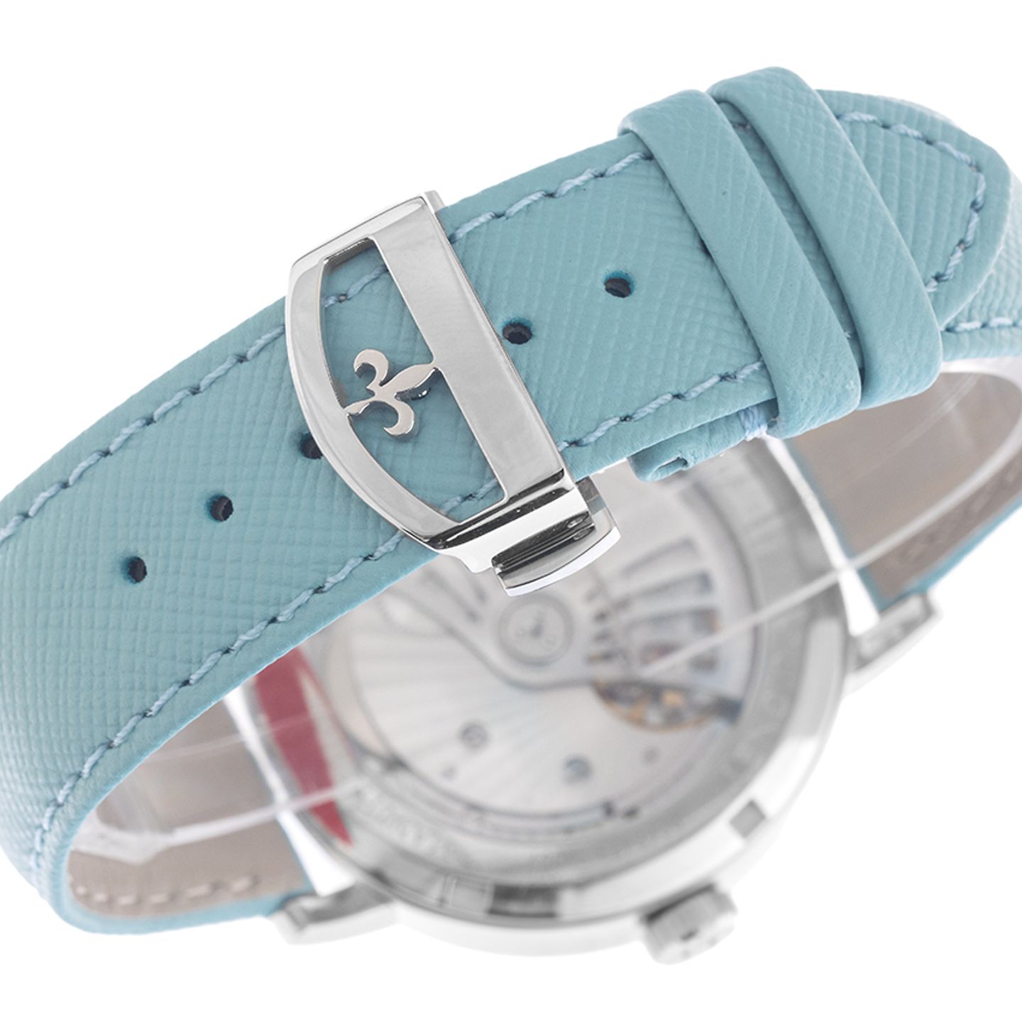 Pequignet Unknown 9060473 CV (Unknown (random serial)) - Blue dial 39 mm Steel case (6/6)