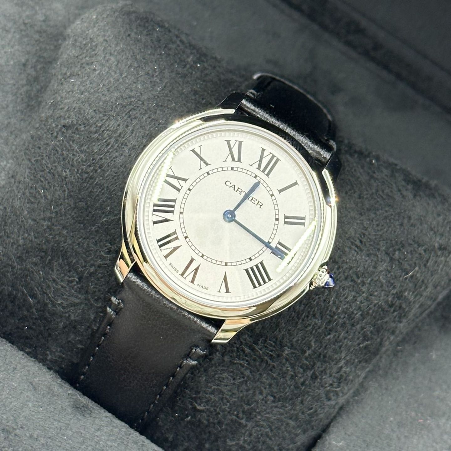 Cartier Ronde Croisière de Cartier WSRN0031 (2024) - Wit wijzerplaat 36mm Staal (8/8)