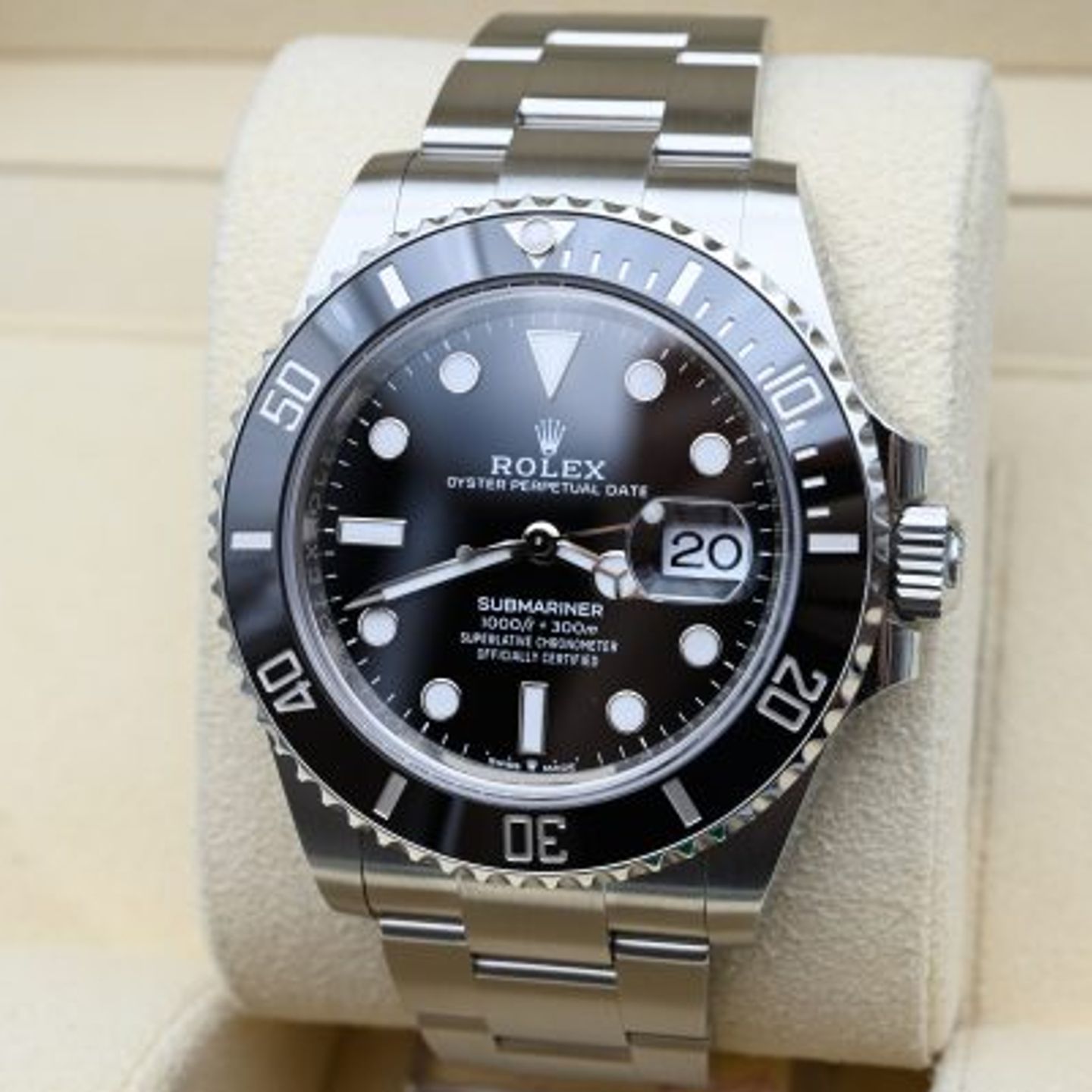 Rolex Submariner Date 126610LN (2024) - Zwart wijzerplaat 41mm Staal (7/8)