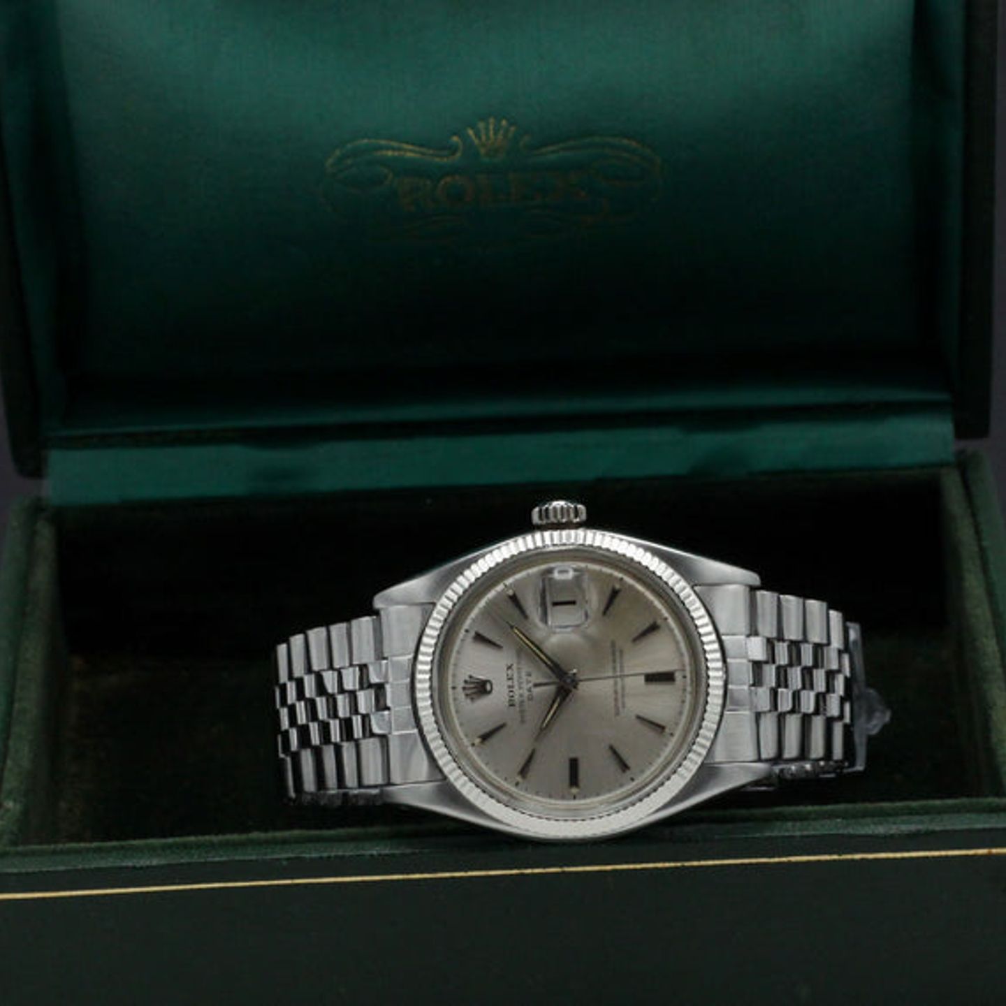 Rolex Datejust 6605 (1959) - Silver dial 36 mm Steel case (3/7)