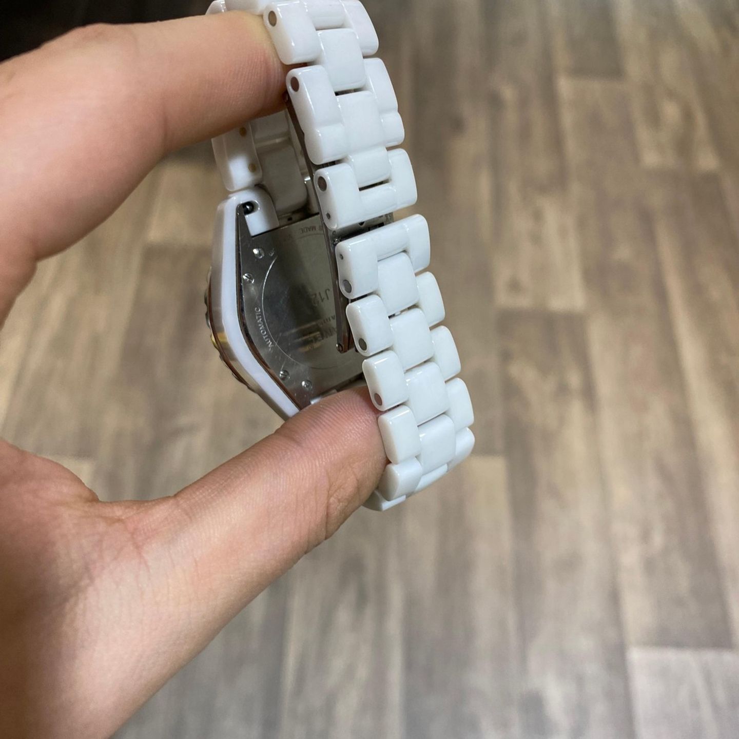 Chanel J12 H1629 (2018) - White dial 38 mm Ceramic case (5/6)