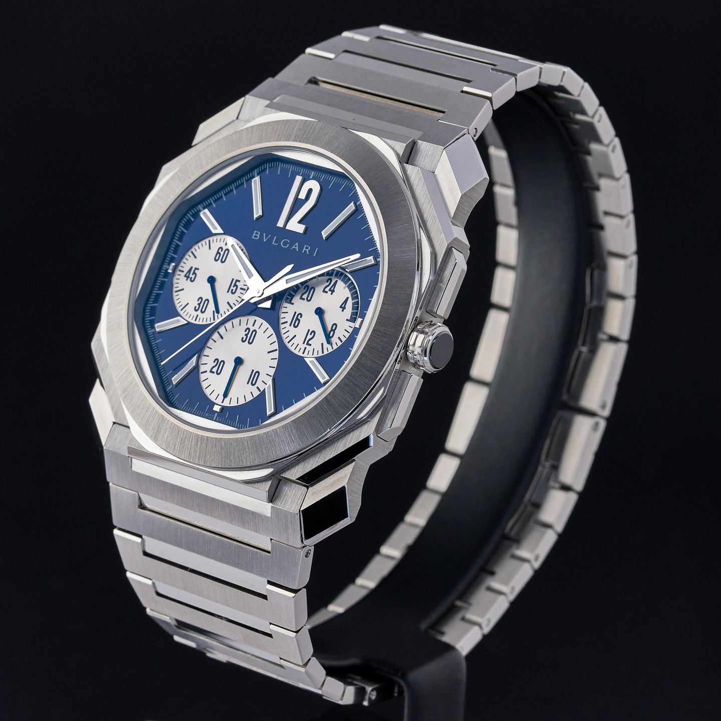 Bulgari Octo 103467 (2024) - Blauw wijzerplaat 43mm Staal (4/8)