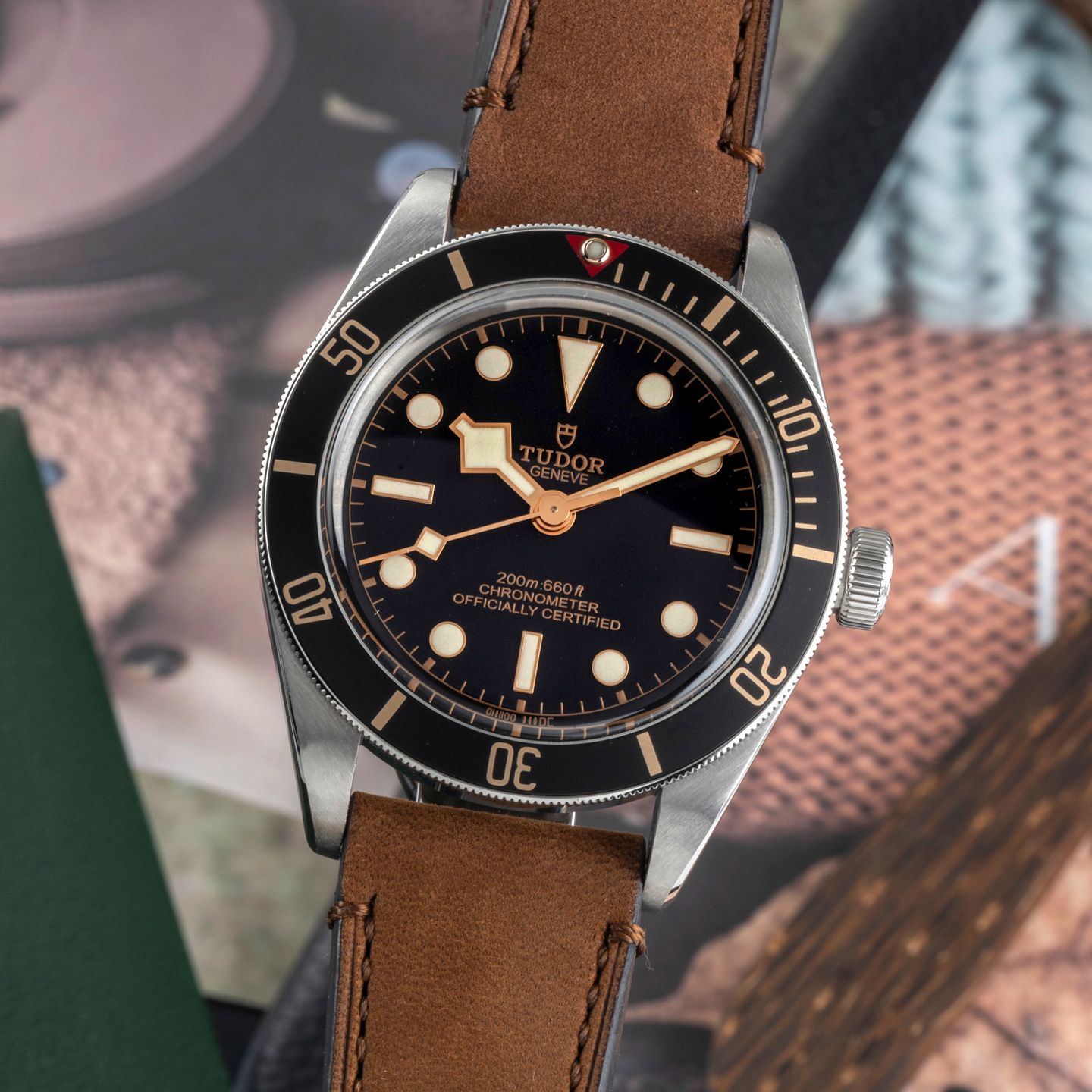 Tudor Black Bay Fifty-Eight 79030N (Unknown (random serial)) - Black dial 39 mm Steel case (3/8)