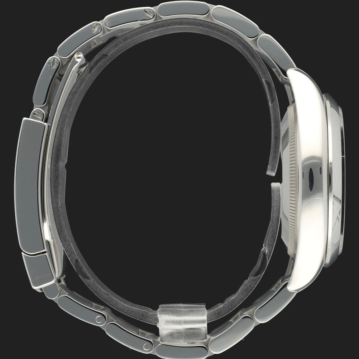 Rolex Oyster Perpetual 34 114200 (2016) - Paars wijzerplaat 34mm Staal (5/8)