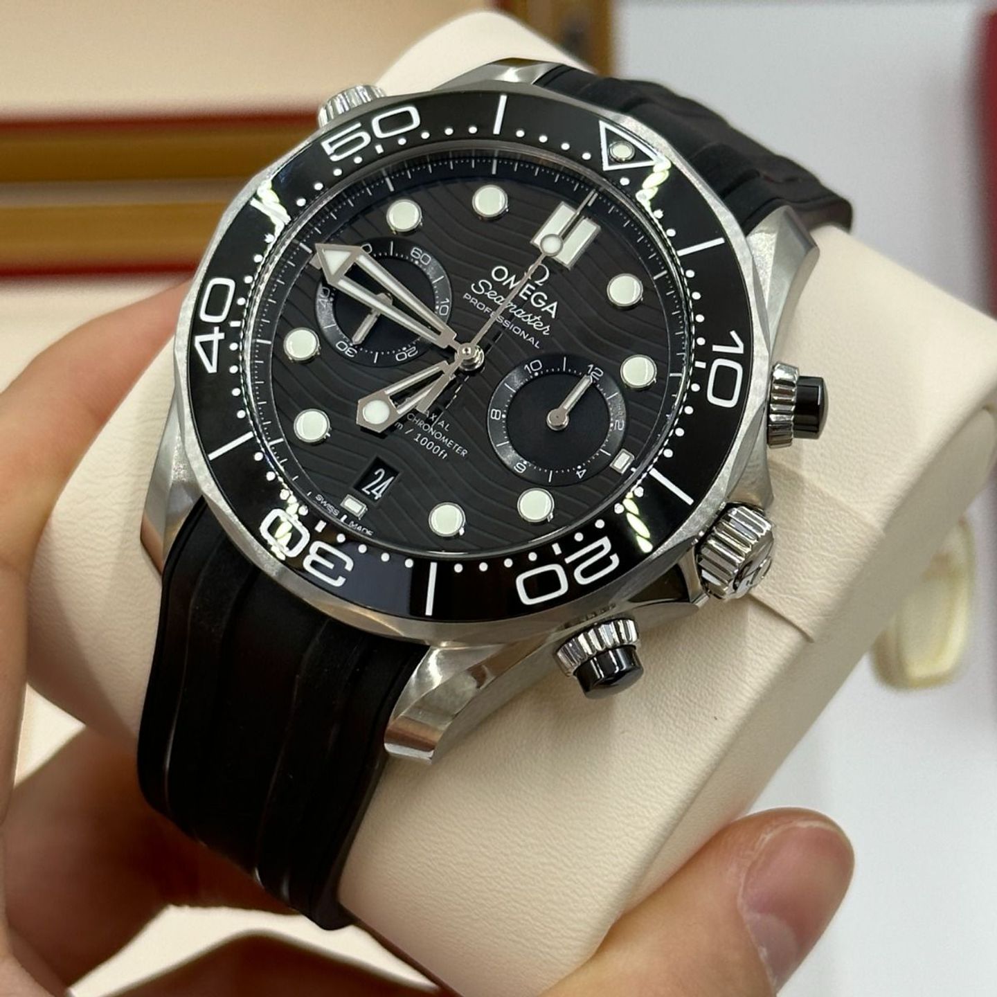 Omega Seamaster Diver 300 M 210.32.44.51.01.001 (2023) - Black dial 44 mm Steel case (8/8)