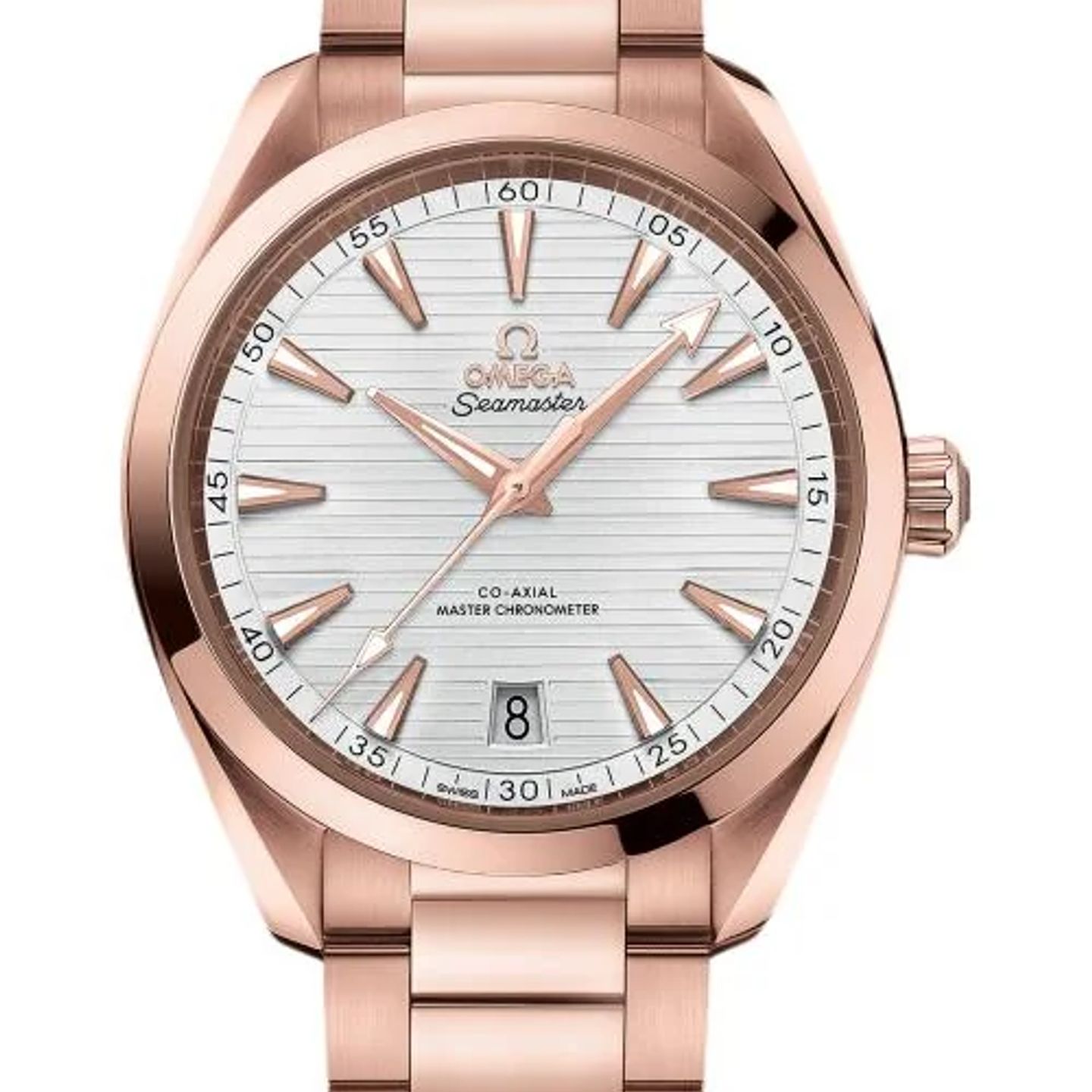 Omega Seamaster Aqua Terra 220.50.41.21.02.001 (2026) - Zilver wijzerplaat 41mm Roségoud (1/1)