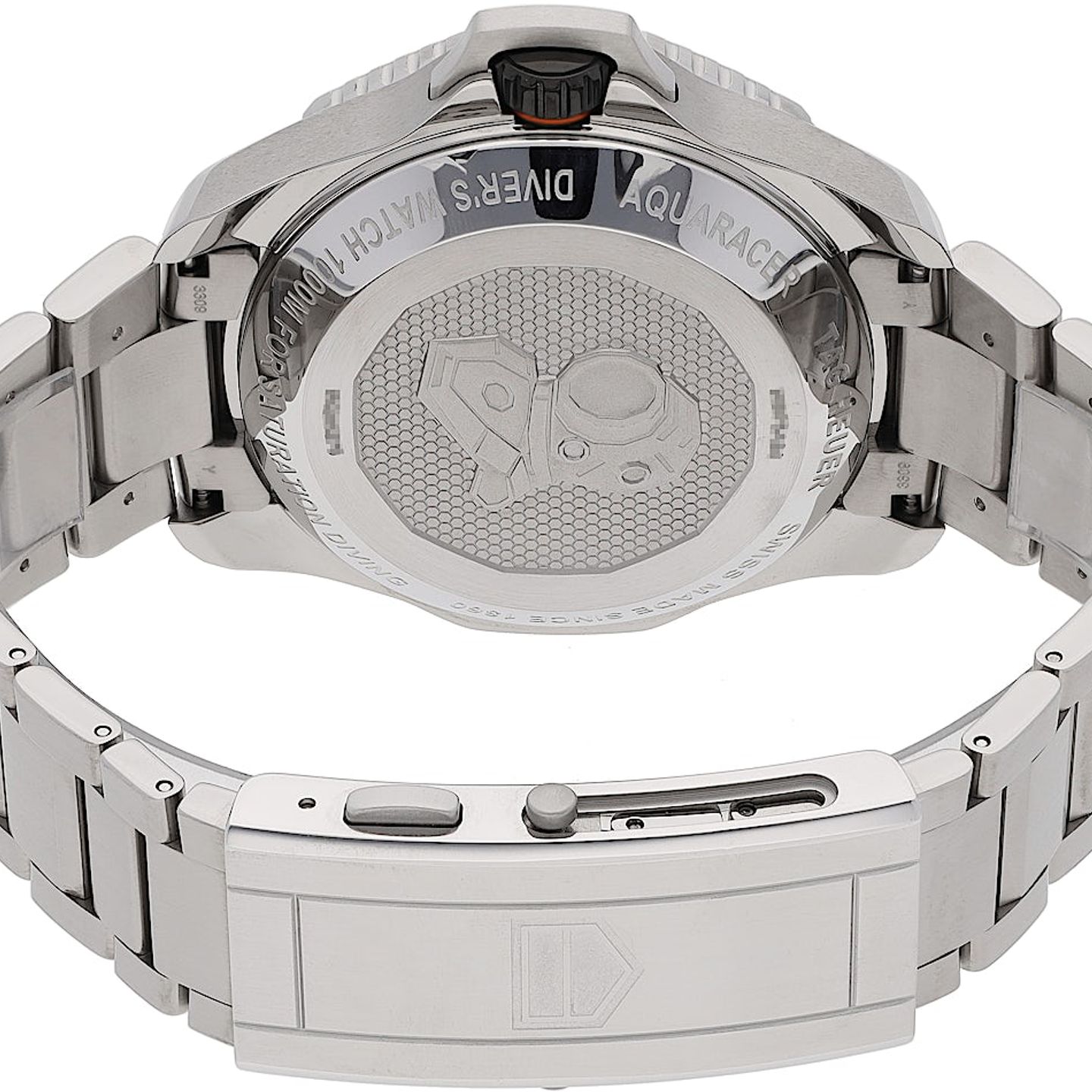 TAG Heuer Aquaracer WBP5A8A.BF0619 (2023) - Black dial 45 mm Titanium case (5/5)