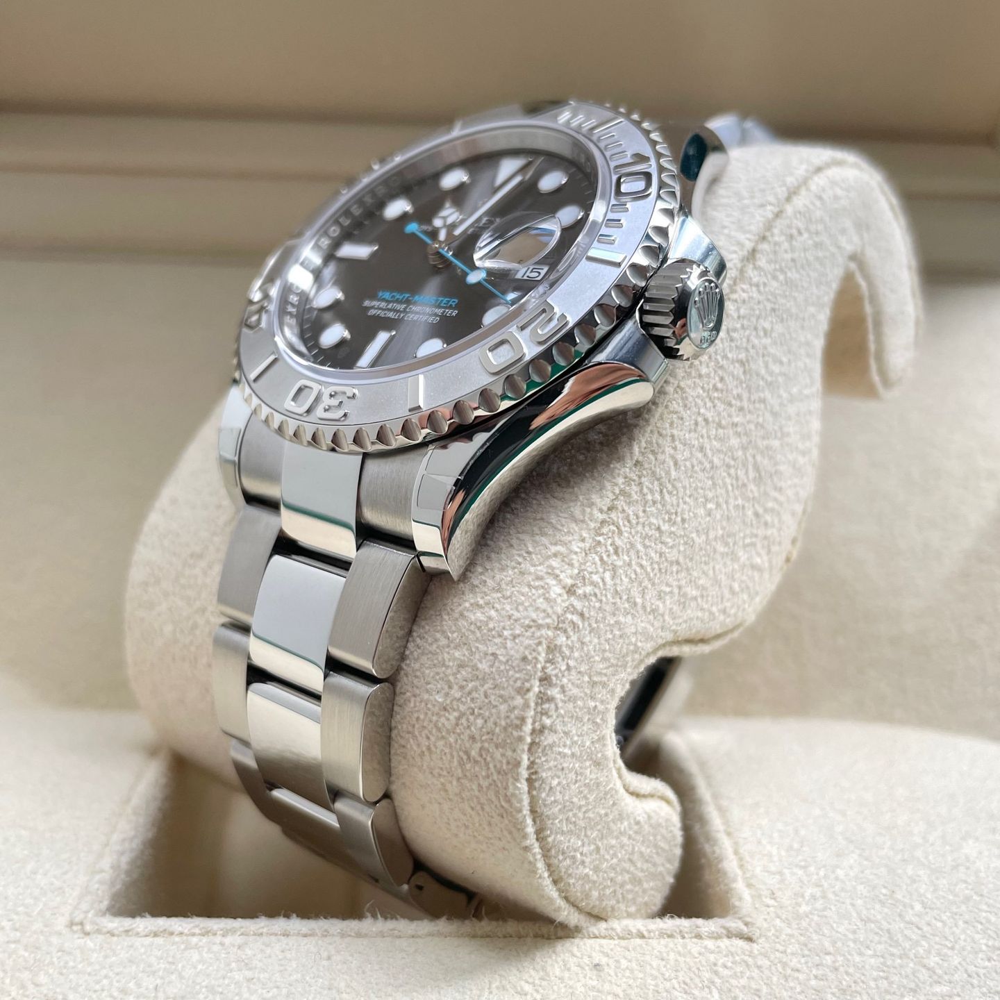 Rolex Yacht-Master 40 126622 (2022) - Grijs wijzerplaat 40mm Staal (4/7)